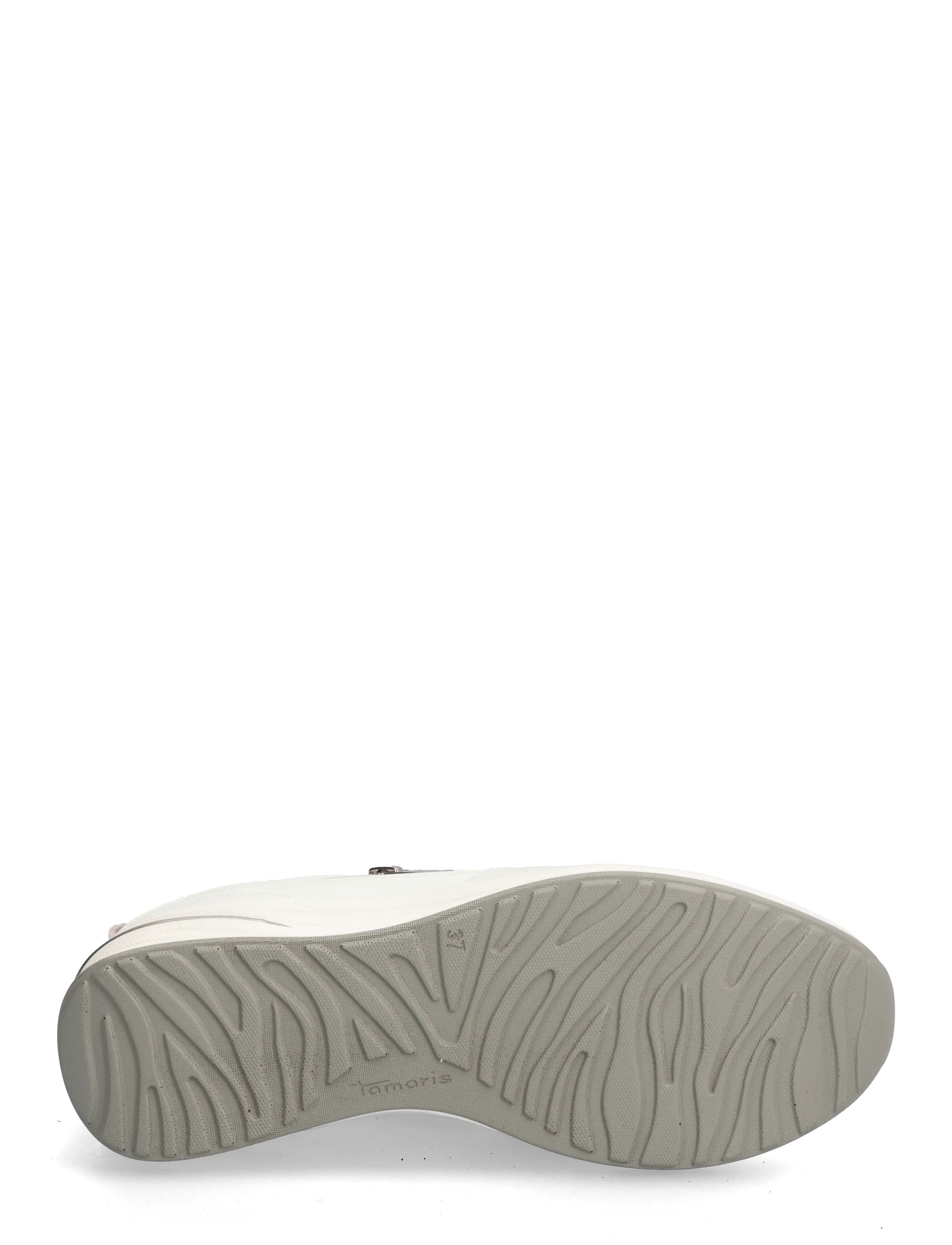 Tamaris - Women Lace-up - confirmation - white leather - 4