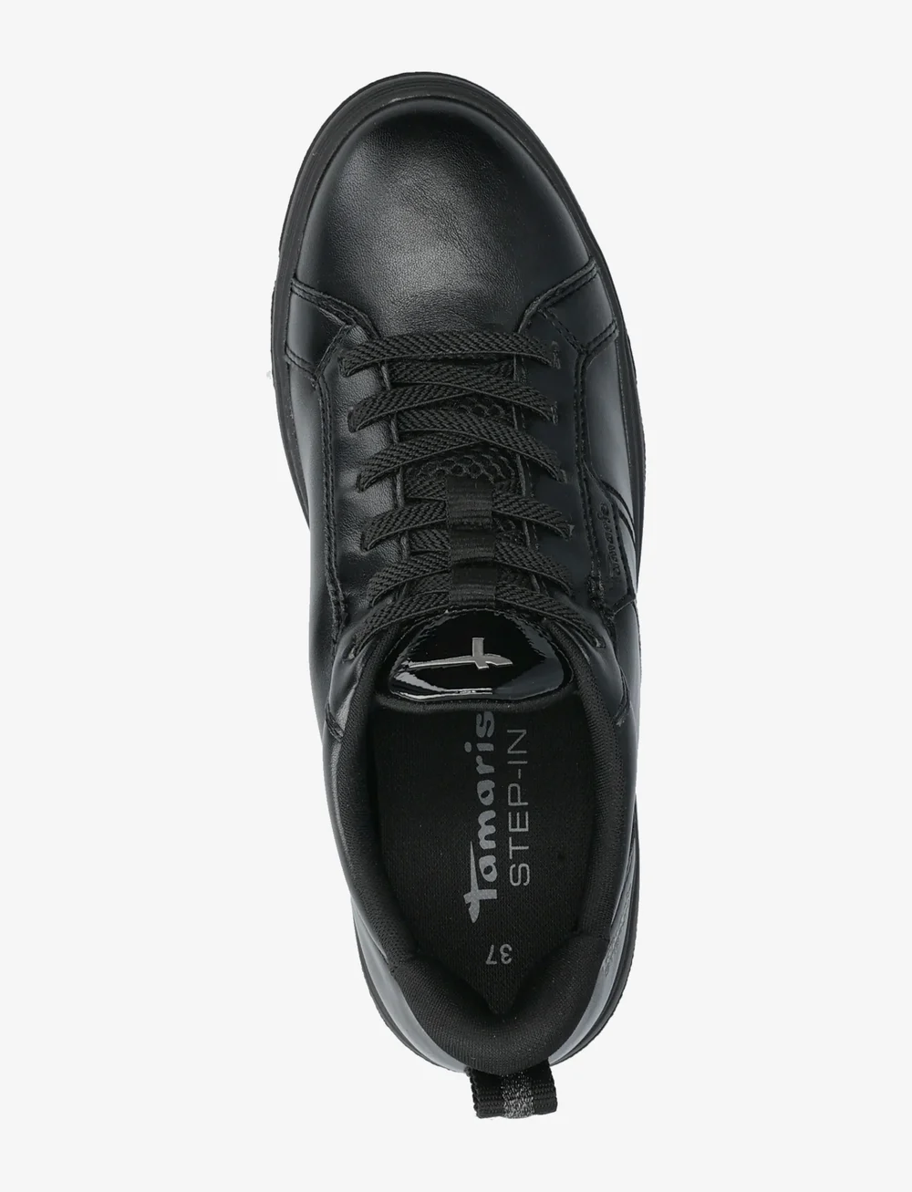 Tamaris - Women Lace-up - niedrige sneakers - black uni - 3