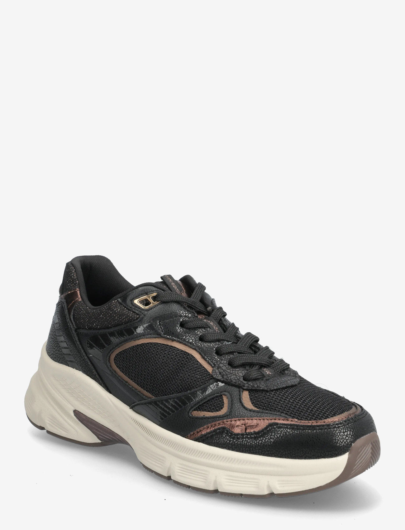 Tamaris - Women Lace-up - chunky sneakers - black/bronce - 0