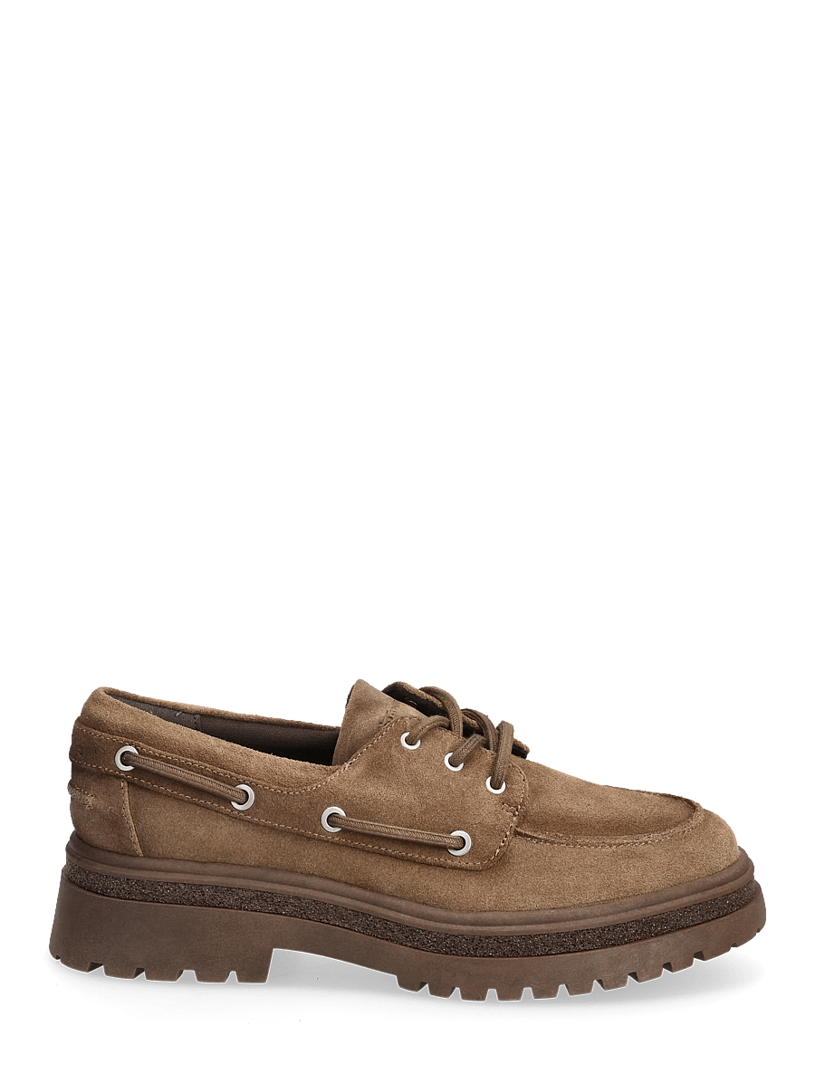 Tamaris - Women Lace-up - seglarskor - camel - 1