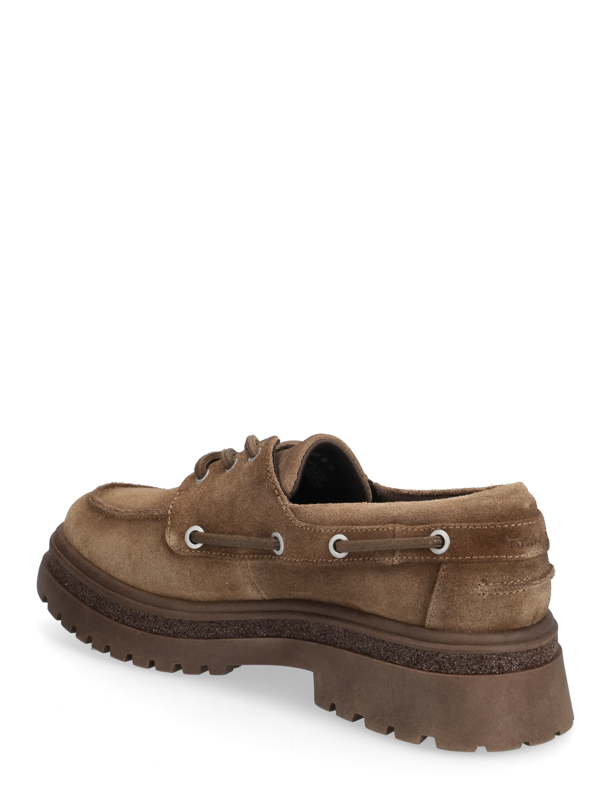 Tamaris - Women Lace-up - seglarskor - camel - 2