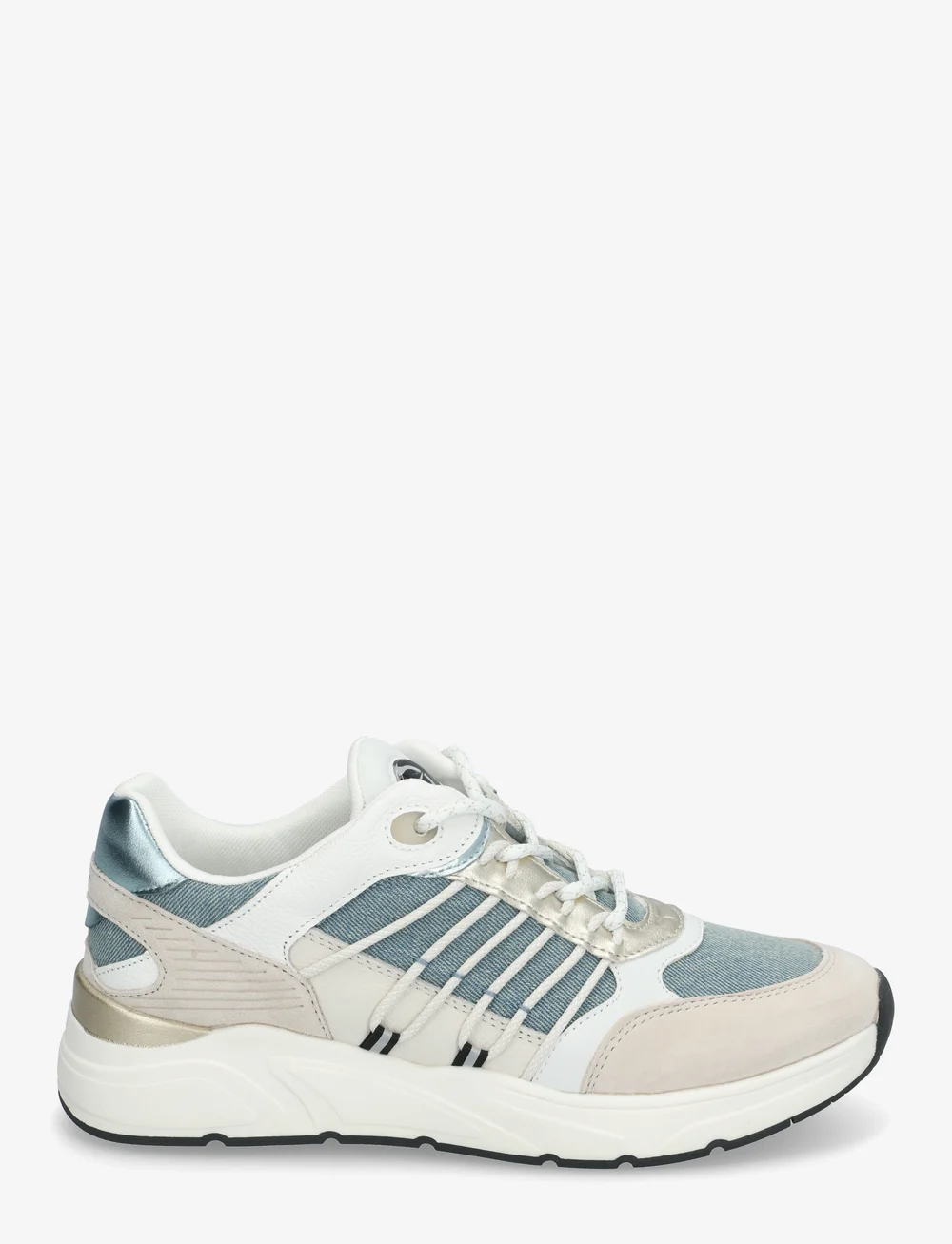 Tamaris - Women Lace-up - låga sneakers - denim comb - 1