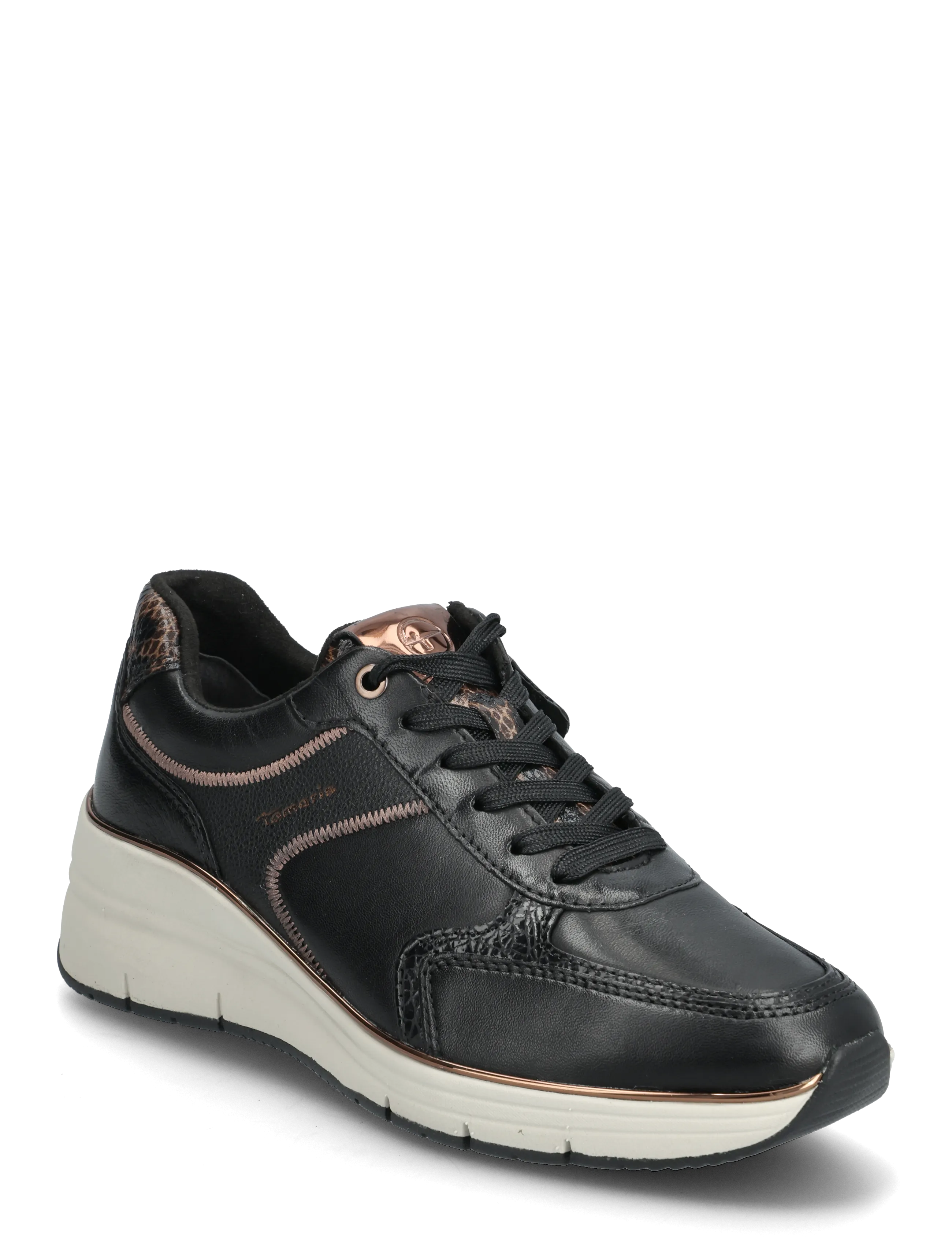 Tamaris Women Lace-up - Sneakers - BLACK COMB / black