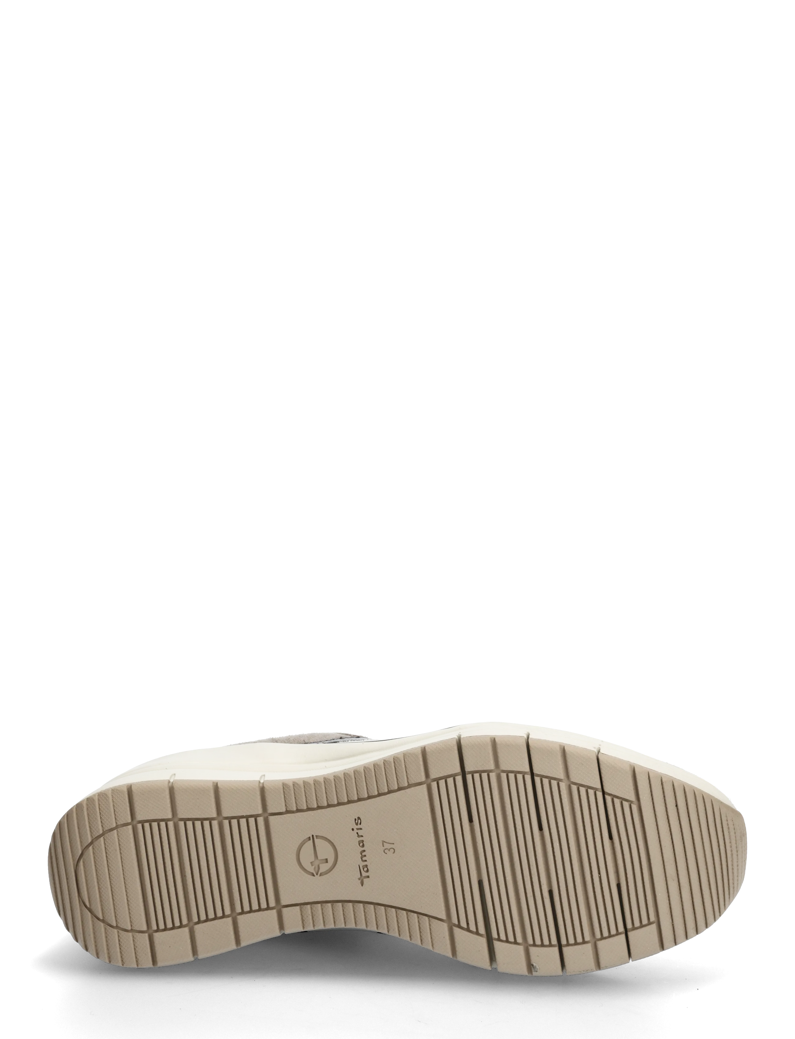 Tamaris - Women Lace-up - lágir strigaskór - taupe comb - 4