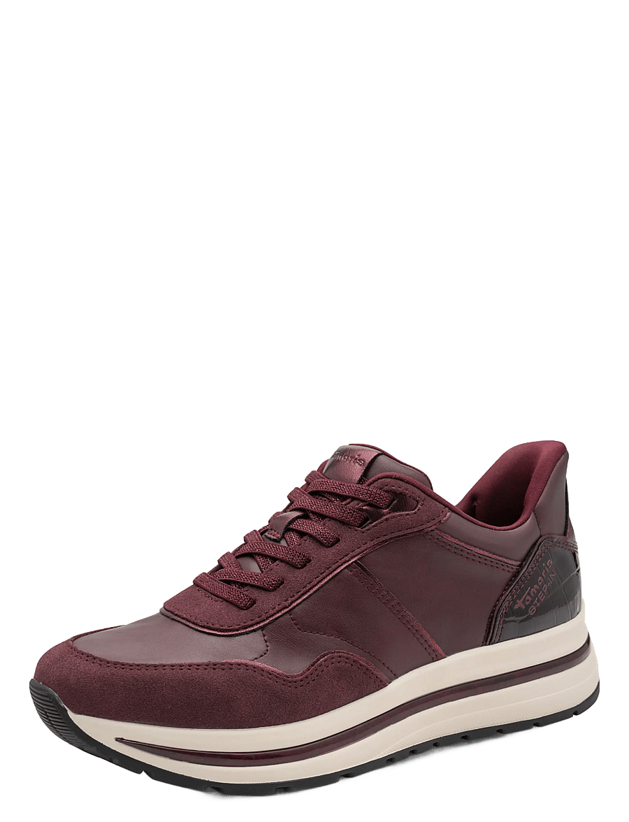 Tamaris - Women Lace-up - confirmation - burgundy - 0