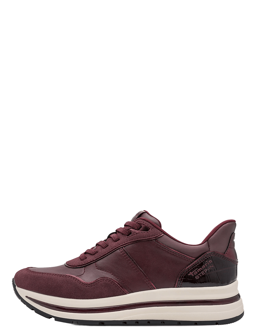 Tamaris - Women Lace-up - confirmation - burgundy - 1