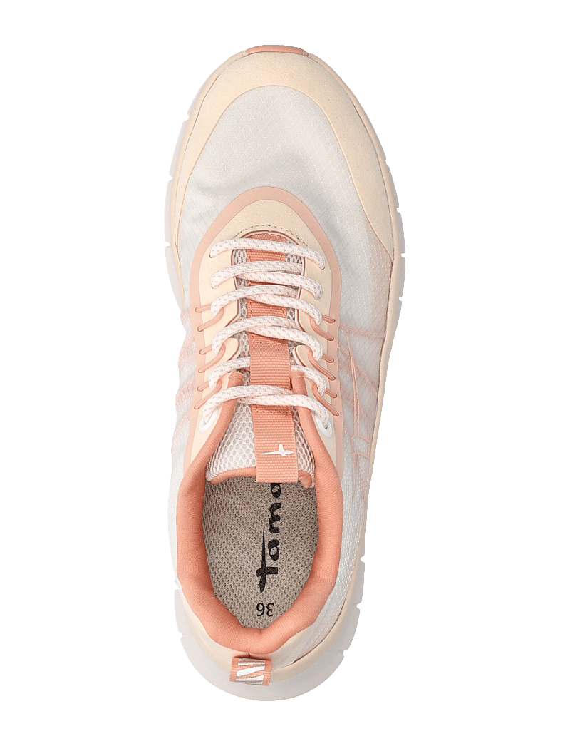 Tamaris - Women Lace-up - låga sneakers - peach - 3