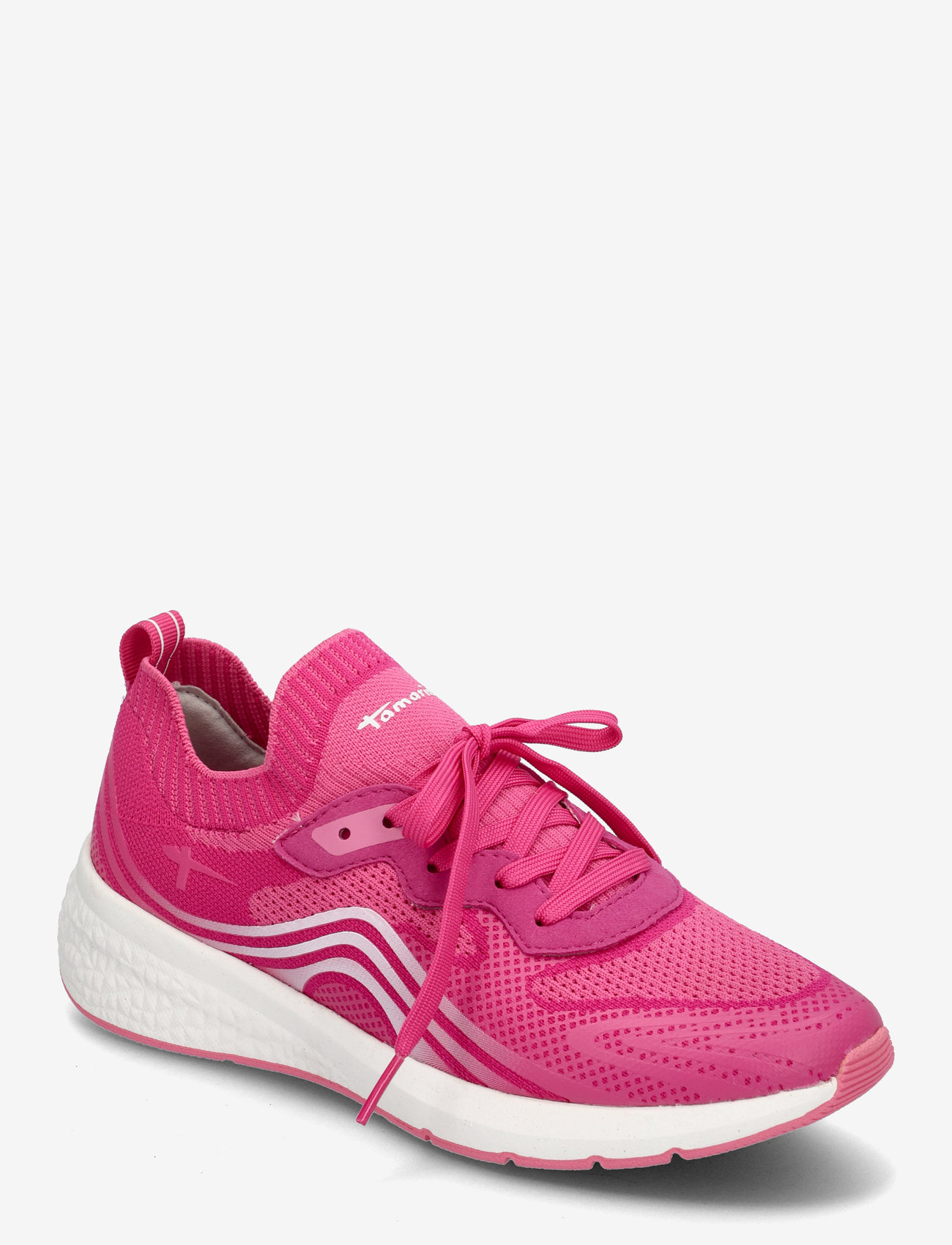 Tamaris - Women Lace-up - låga sneakers - pink - 0