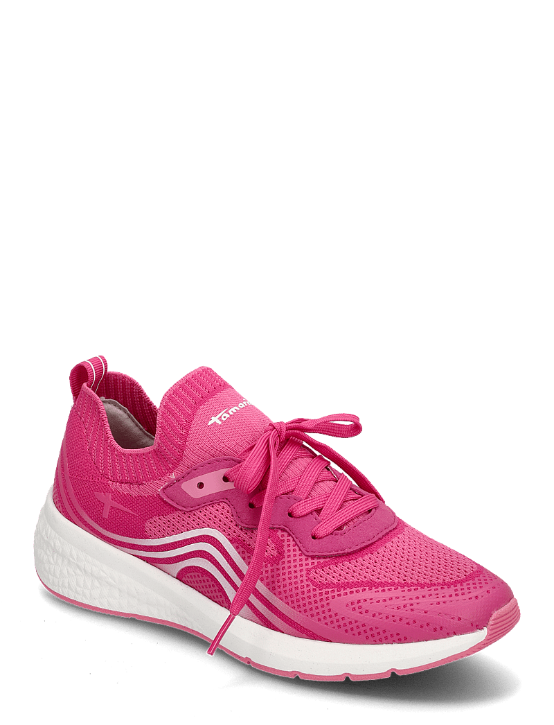 Tamaris - Women Lace-up - madala säärega tossud - pink - 0