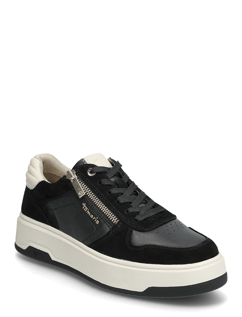 Tamaris - Women Lace-up - niedrige sneakers - black comb - 0