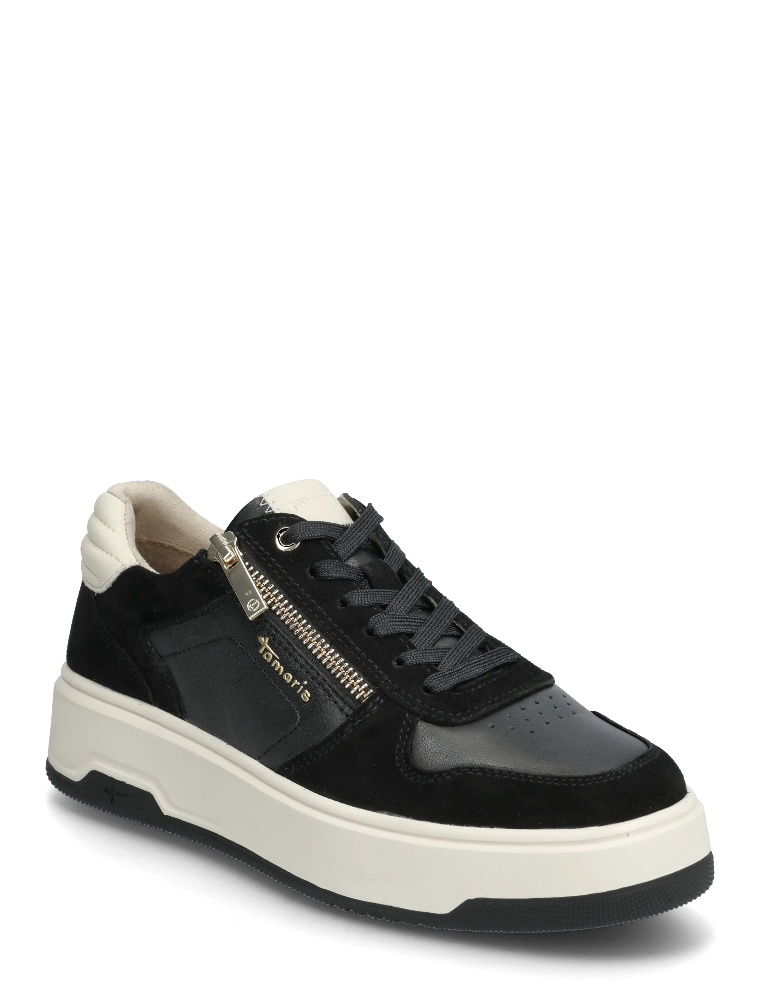 Tamaris Women Lace-up - Sneakers - BLACK COMB / black