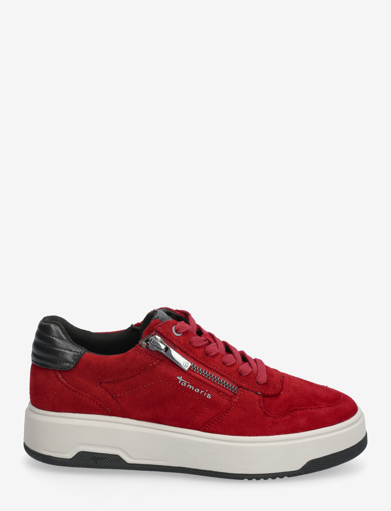 Tamaris - Women Lace-up - niedrige sneakers - merlot - 1