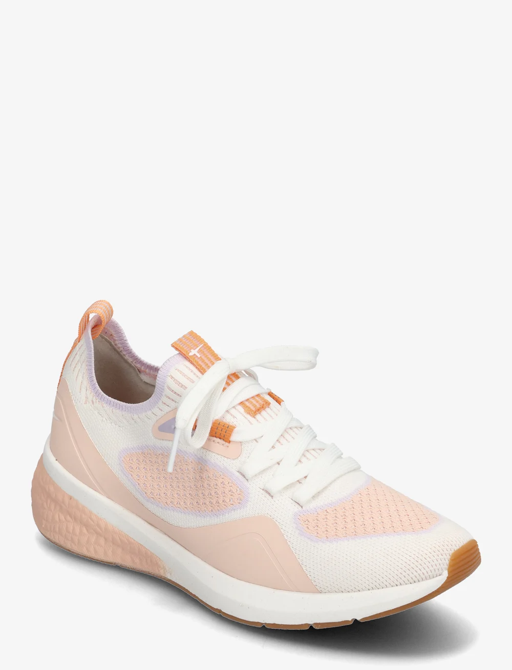 Tamaris - Women Lace-up - lave sneakers - peach comb - 0