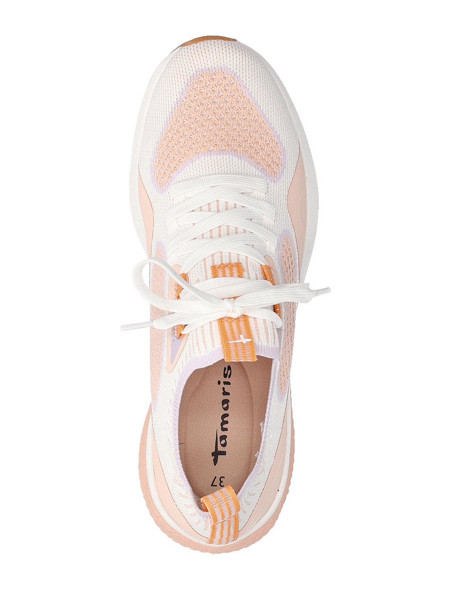 Tamaris - Women Lace-up - peach comb - 3