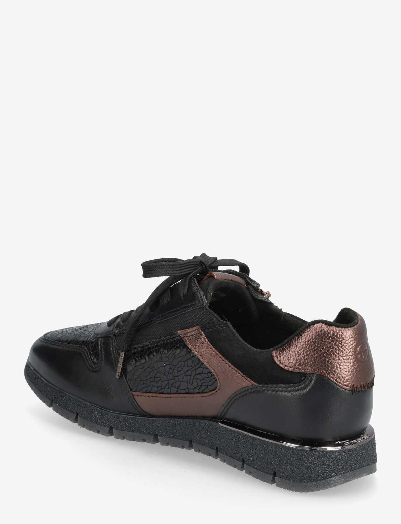 Tamaris - Women Lace-up - low top sneakers - black comb - 2