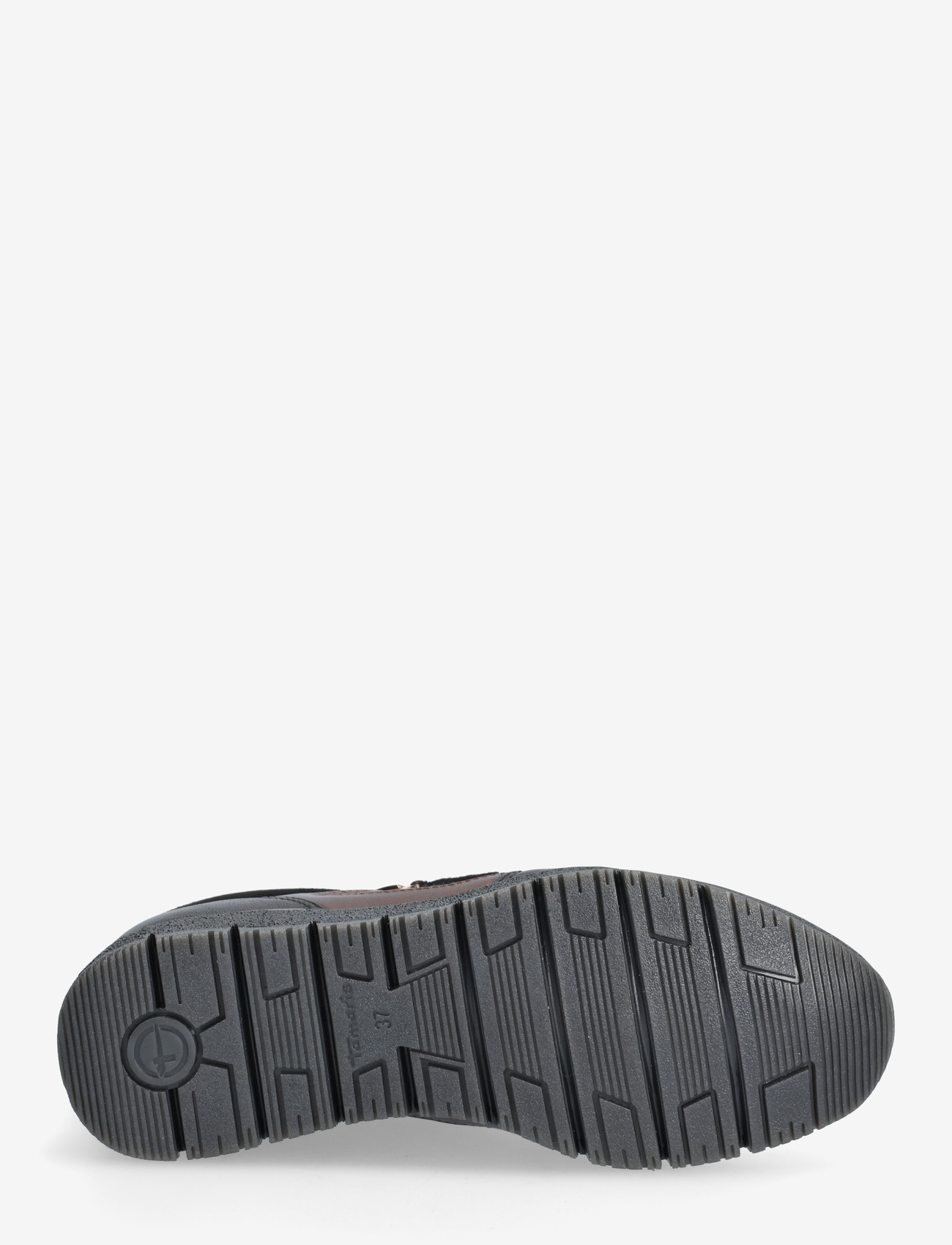 Tamaris - Women Lace-up - low top sneakers - black comb - 4