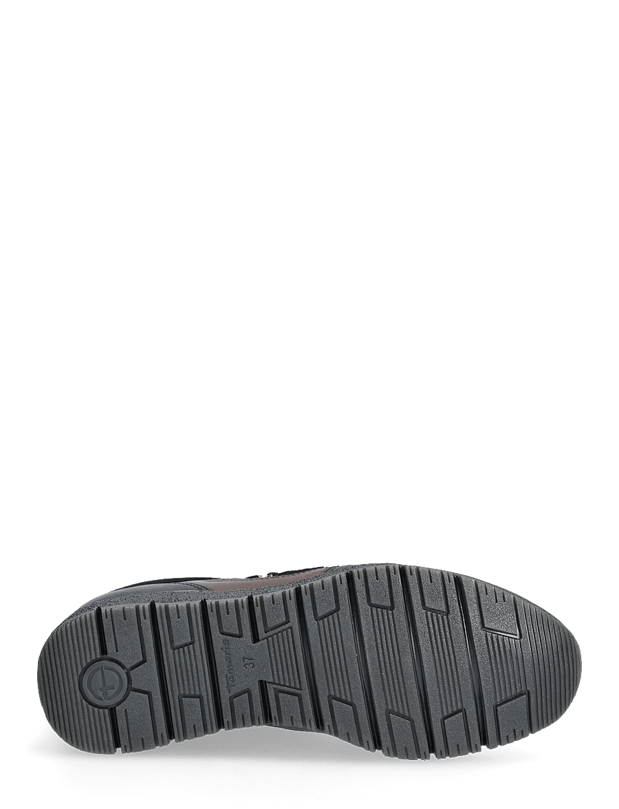 Tamaris - Women Lace-up - lave sneakers - black comb - 4