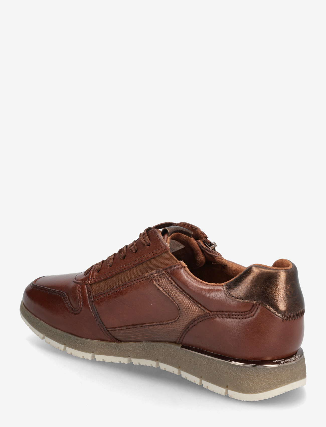 Tamaris - Women Lace-up - niedrige sneakers - cognac leather - 2