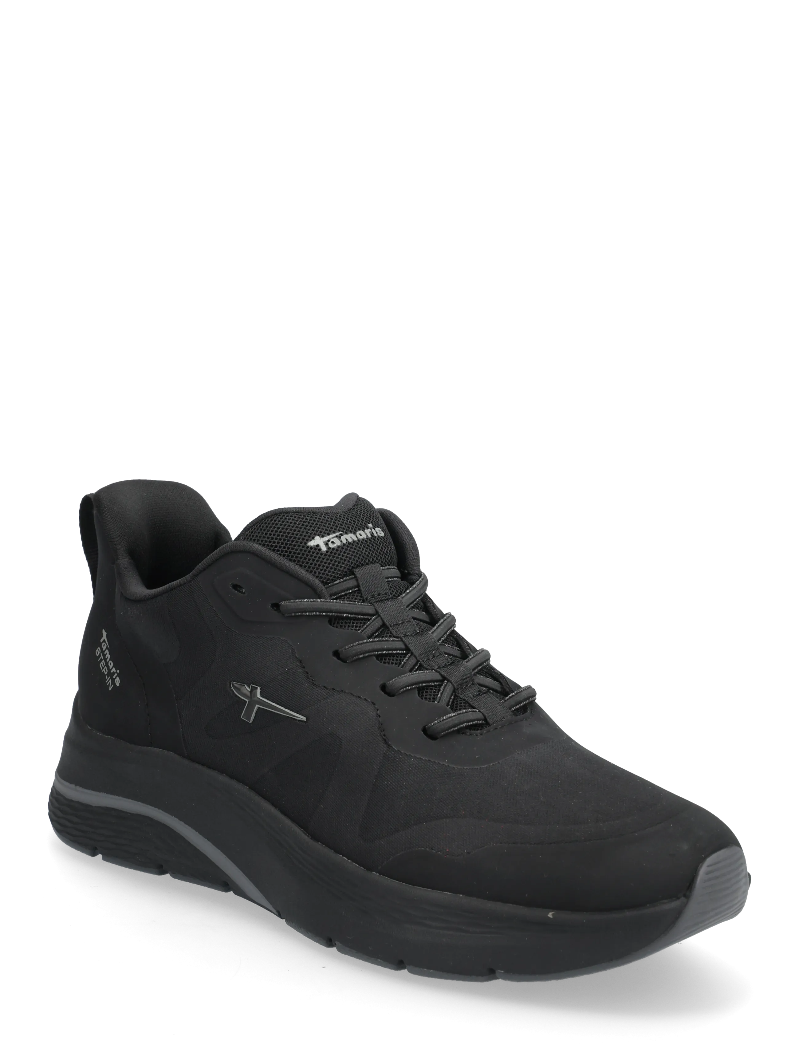 Tamaris - Women Lace-up - niedrige sneakers - black uni - 1