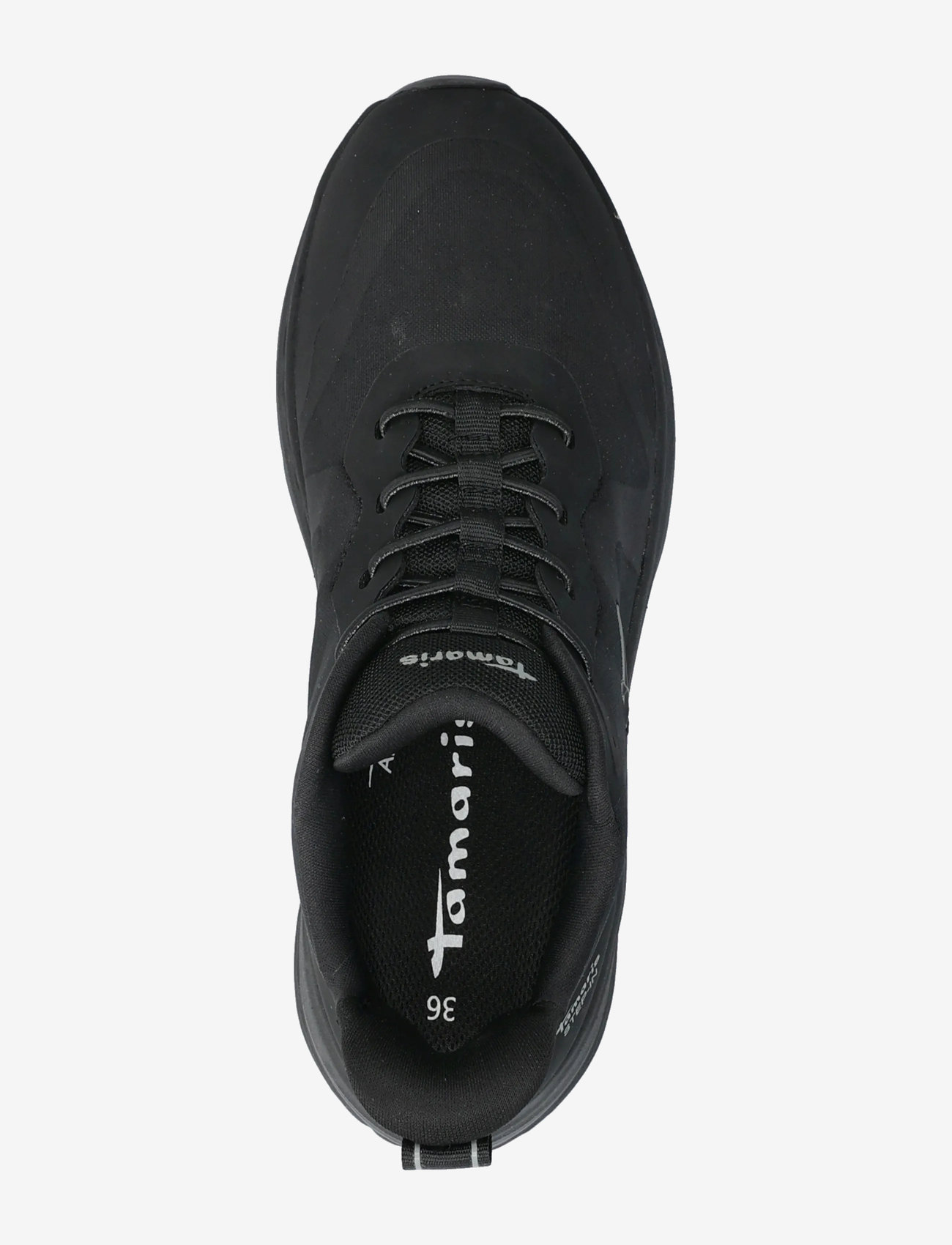 Tamaris - Women Lace-up - lave sneakers - black uni - 4