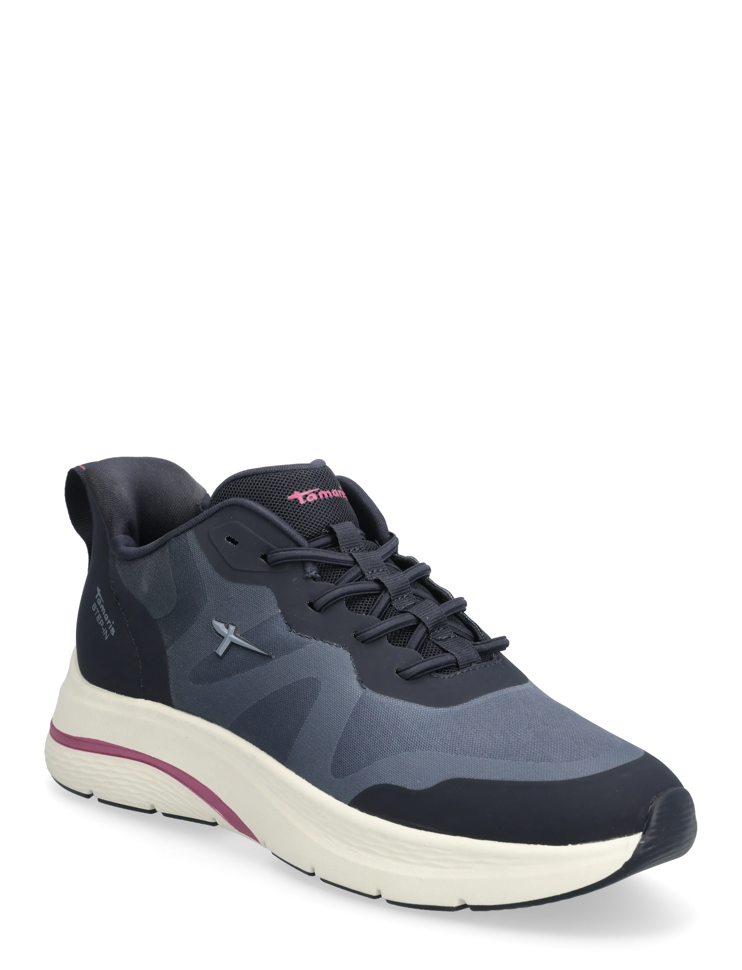 Tamaris Women Lace-Up, 42, Sneakers, Marineblau - Low-top Frauen
