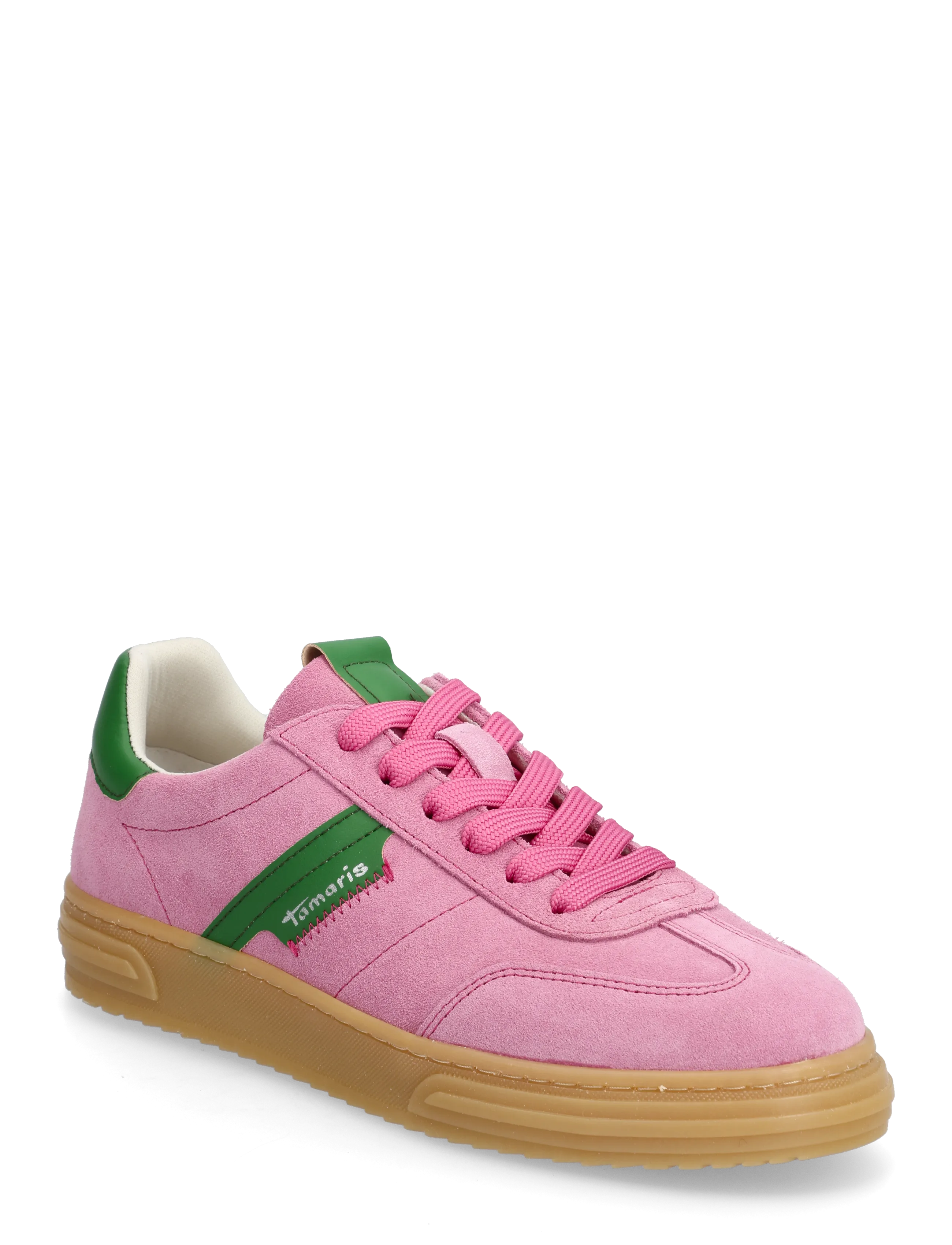 Tamaris Women Lace-Up, 40, Sneakers, Rosa - Low-top Frauen