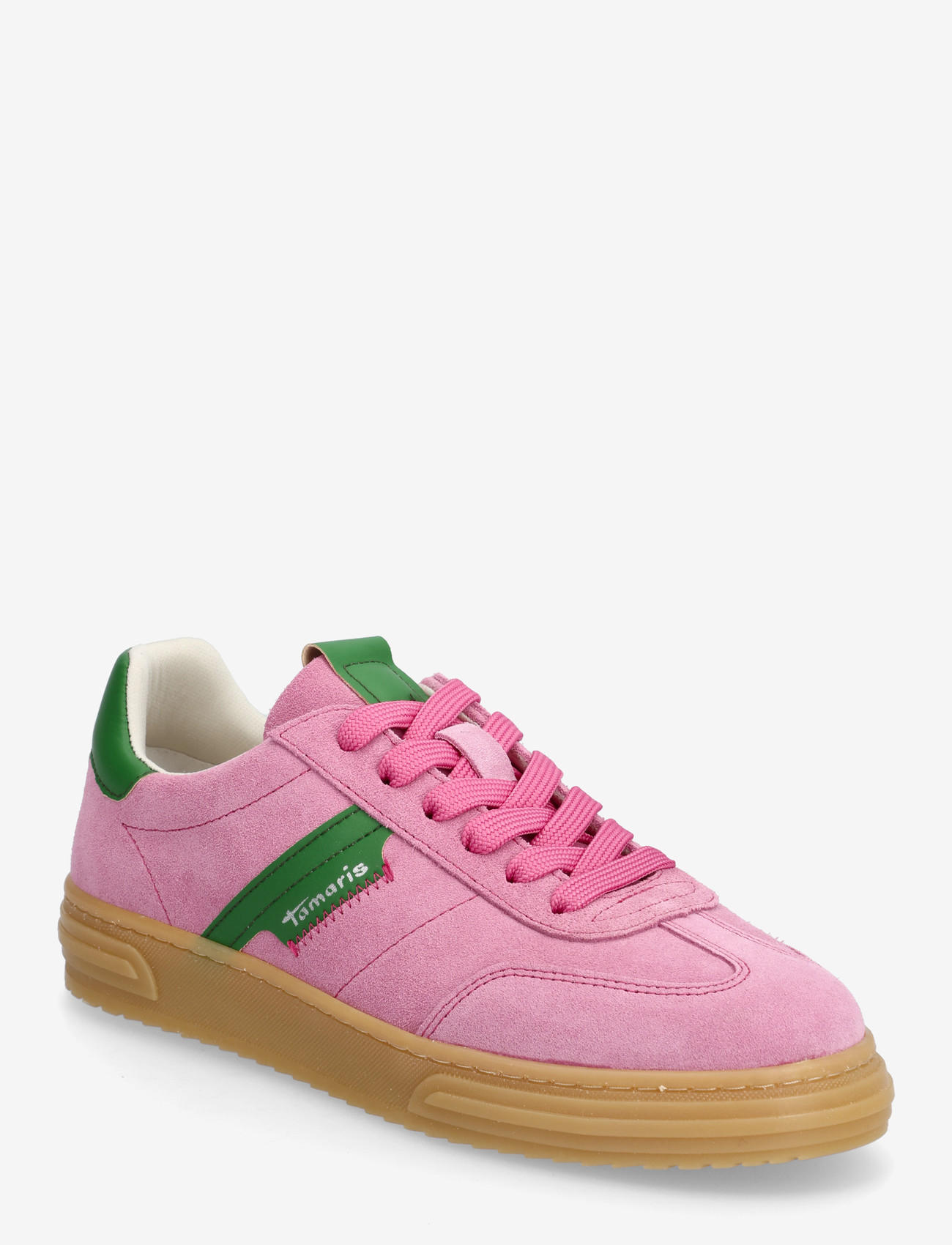 Tamaris - Women Lace-up - lágir strigaskór - rose - 0