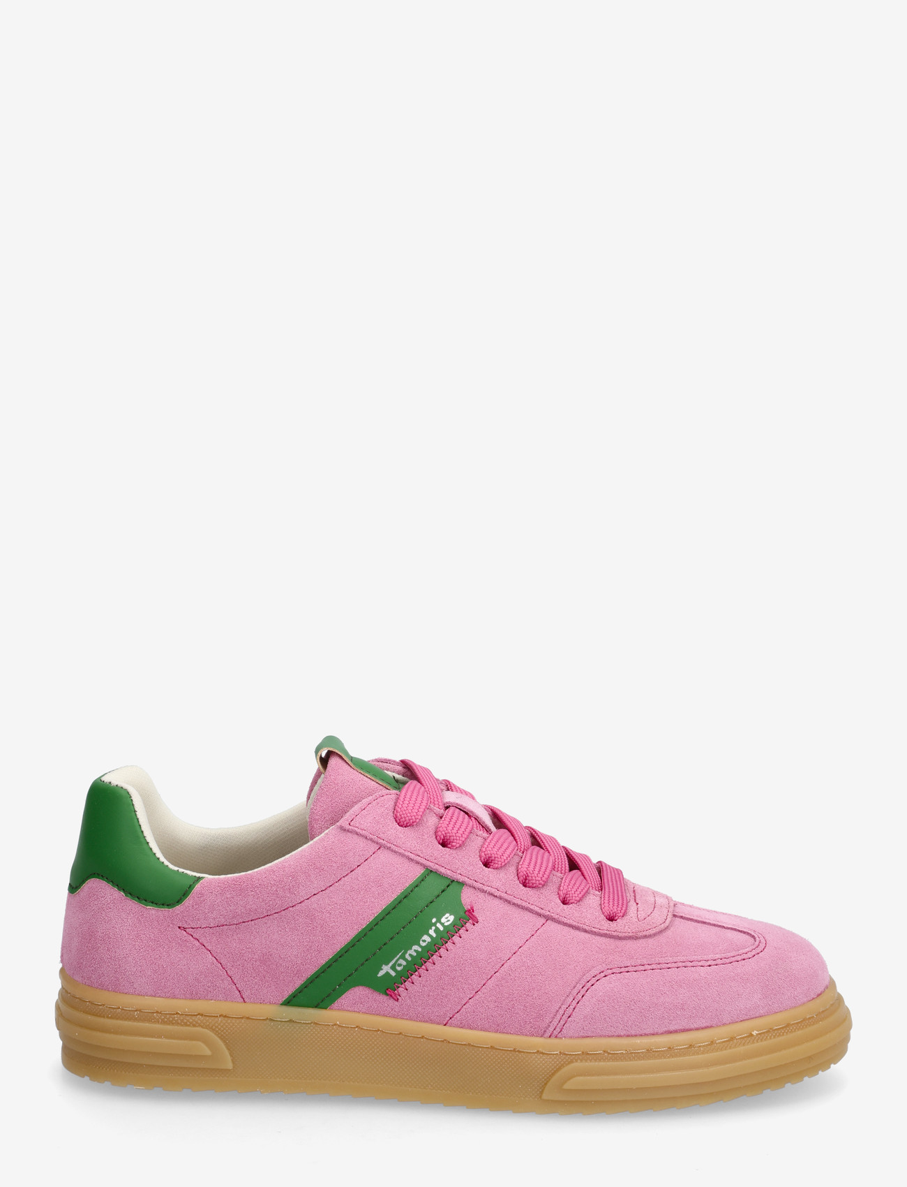 Tamaris - Women Lace-up - lágir strigaskór - rose - 1