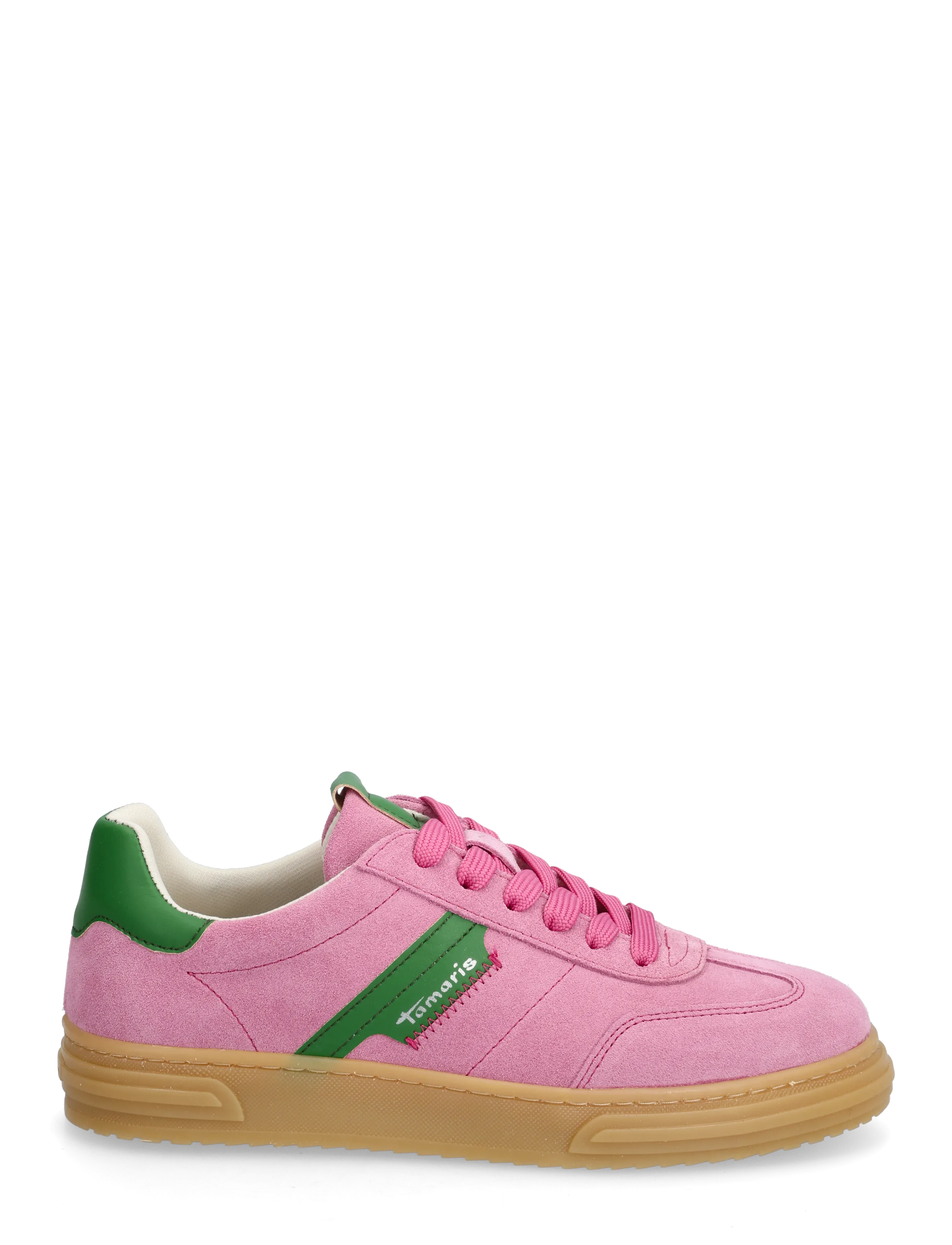 Tamaris - Women Lace-up - madala säärega tossud - rose - 1