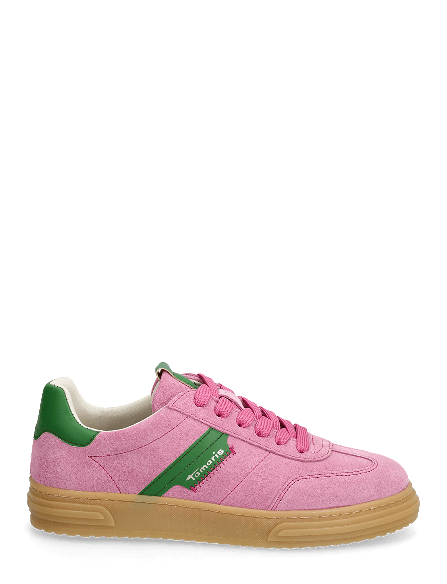 Tamaris - Women Lace-up - madala säärega tossud - rose - 1