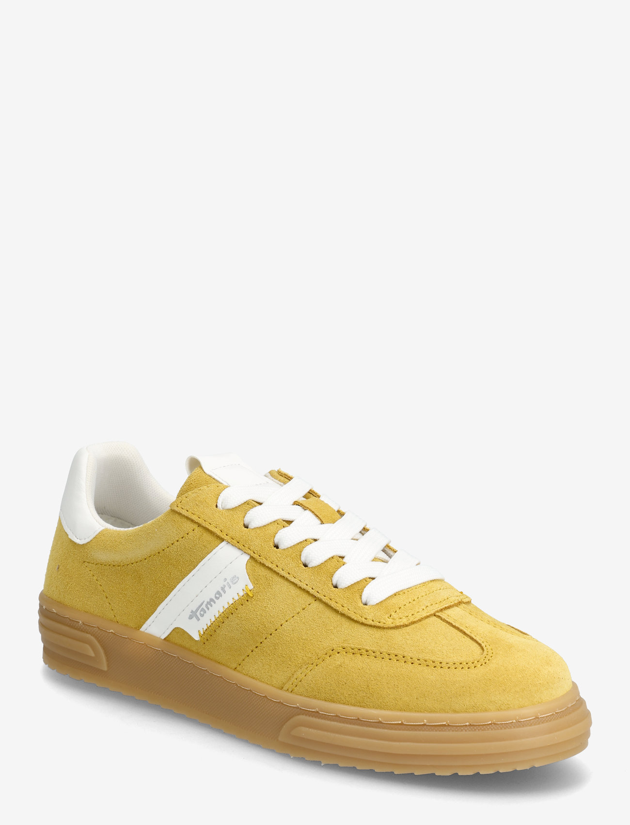 Tamaris - Women Lace-up - madala säärega tossud - yellow - 0