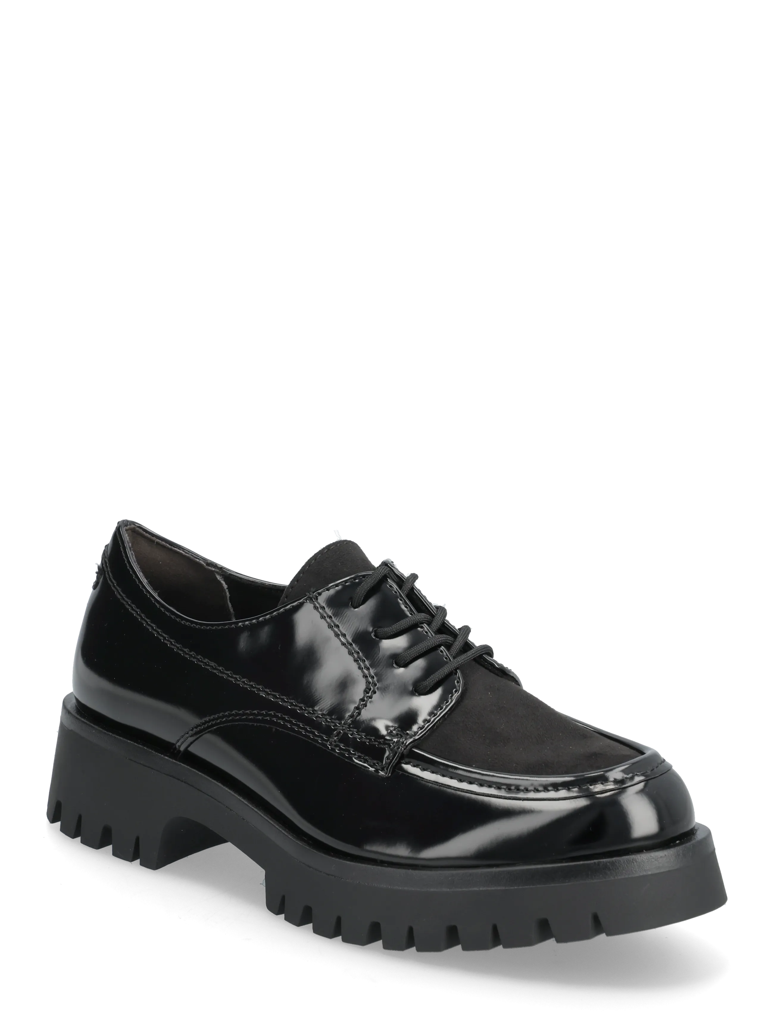 Tamaris Women Lace-Up, 37, Black, Sko > Laced Sko, Dame