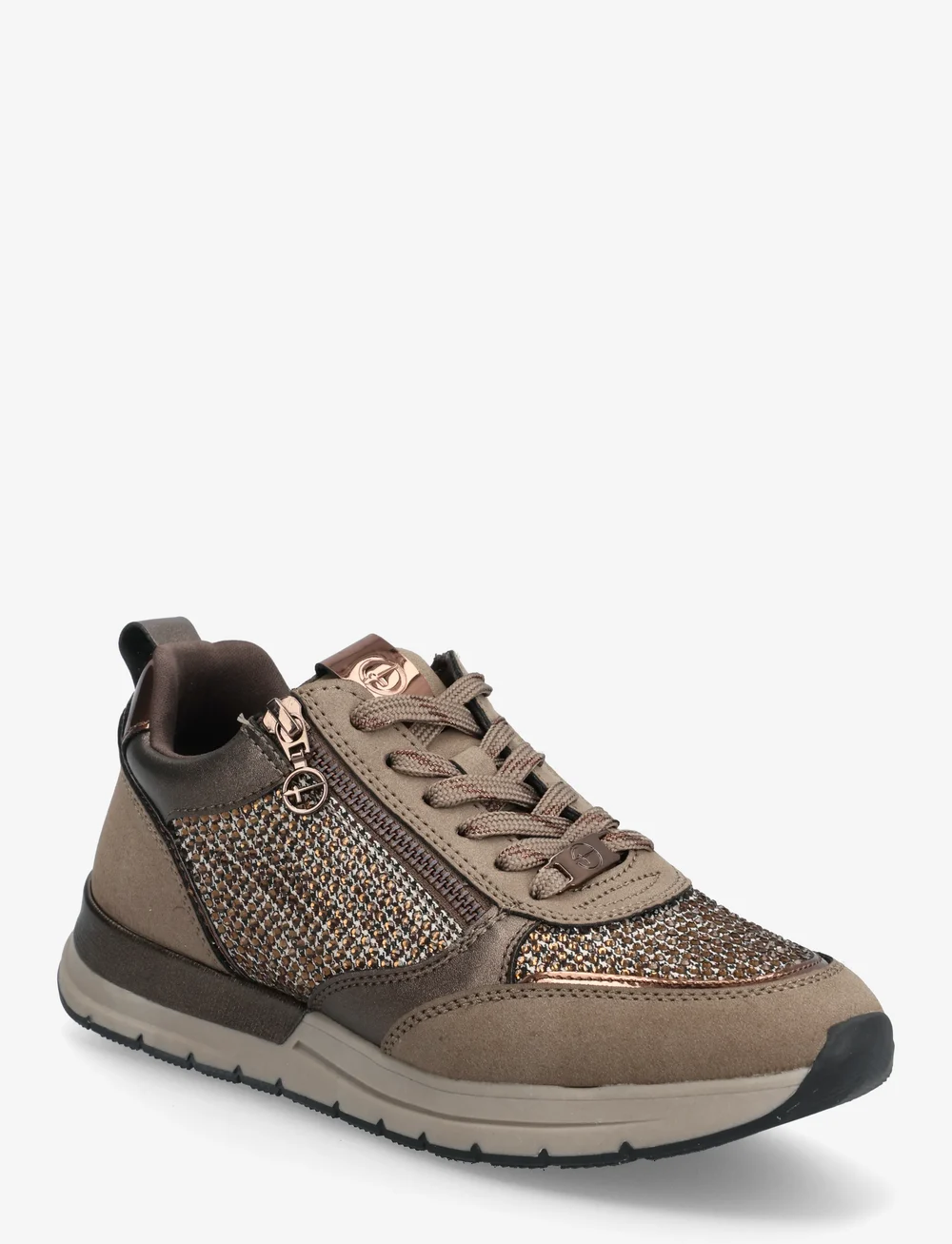 Tamaris - Women Lace-up - niedrige sneakers - copper glam - 0