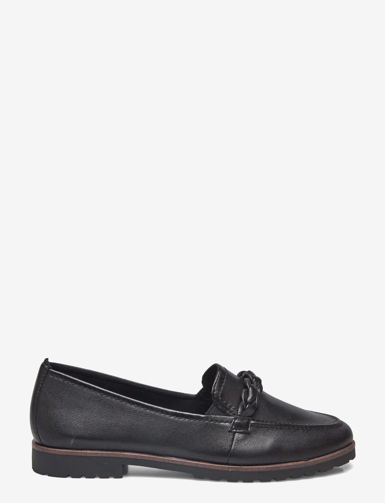 Tamaris - Women Slip-on - modetrender - black leather - 1
