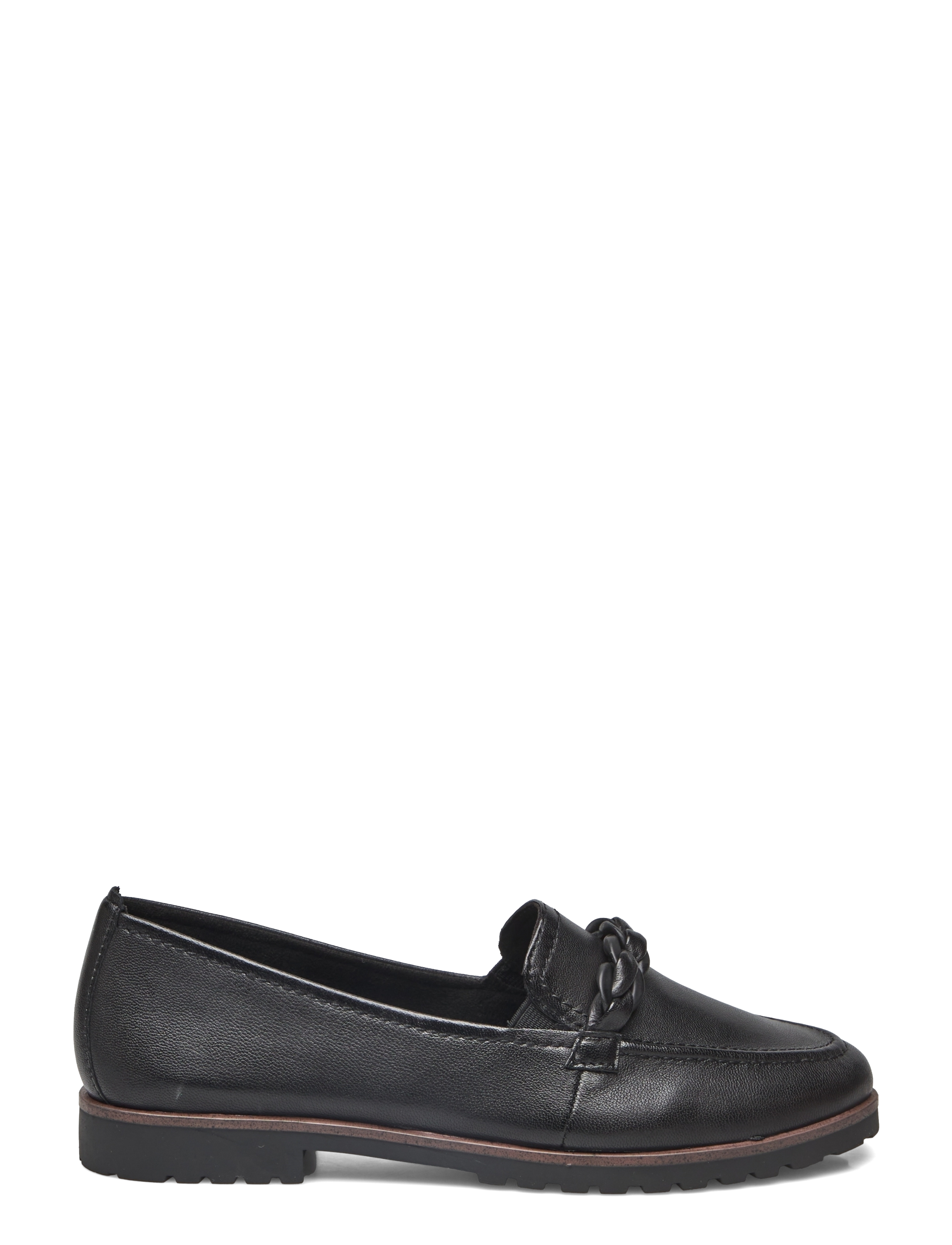 Tamaris - Women Slip-on - vinsældir í tísku - black leather - 1