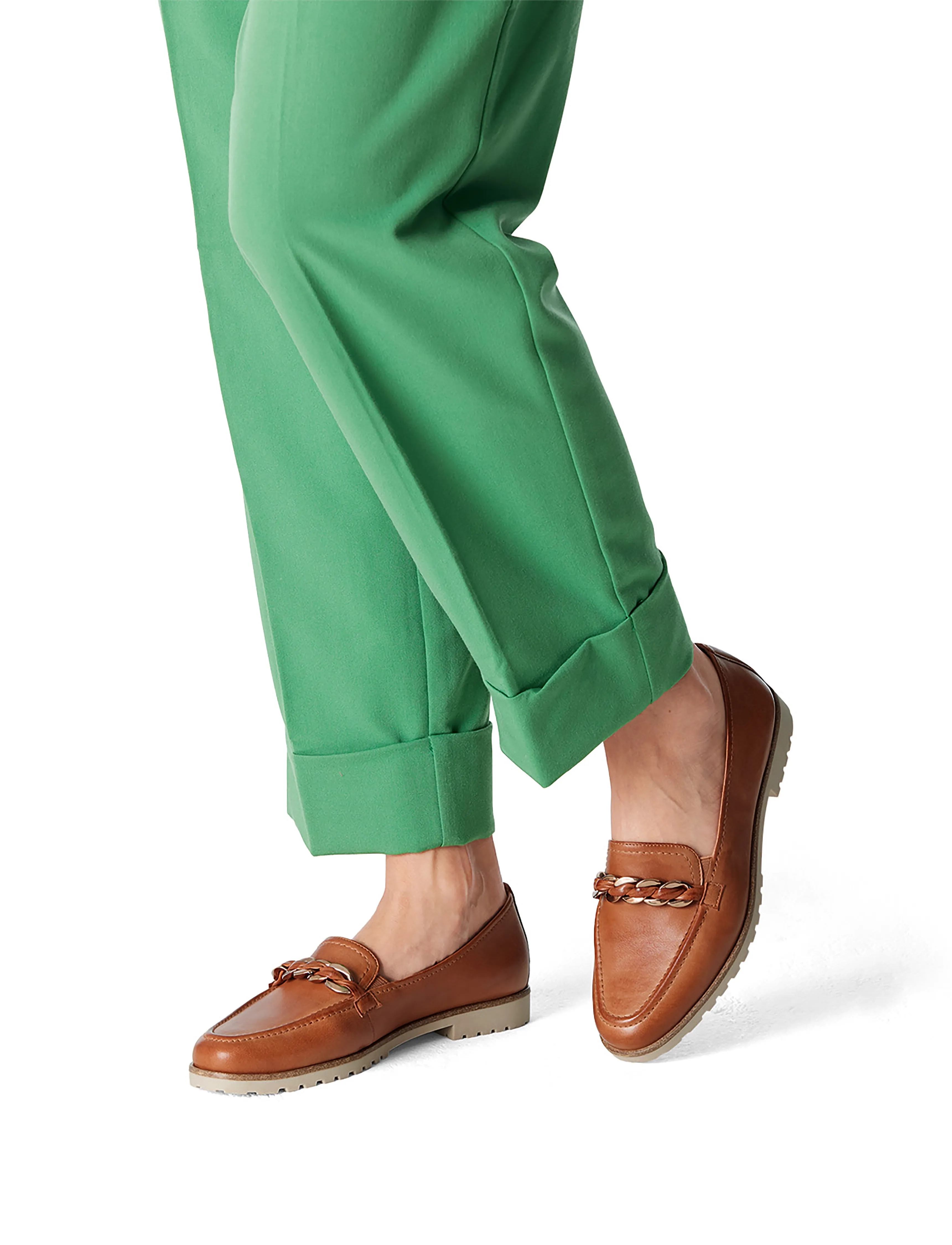 Tamaris - Women Slip-on - sko - cognac leather - 5