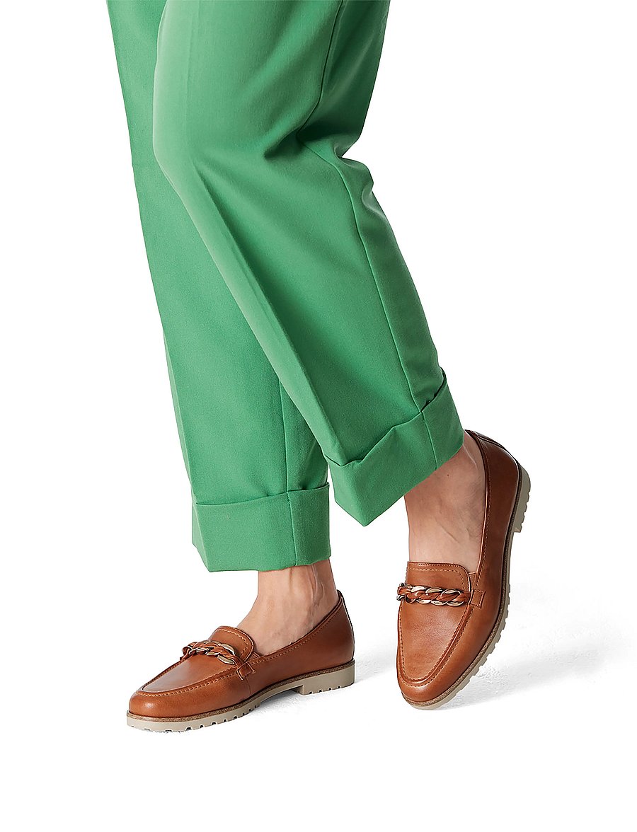 Tamaris - Women Slip-on - fashion trends - cognac leather - 5