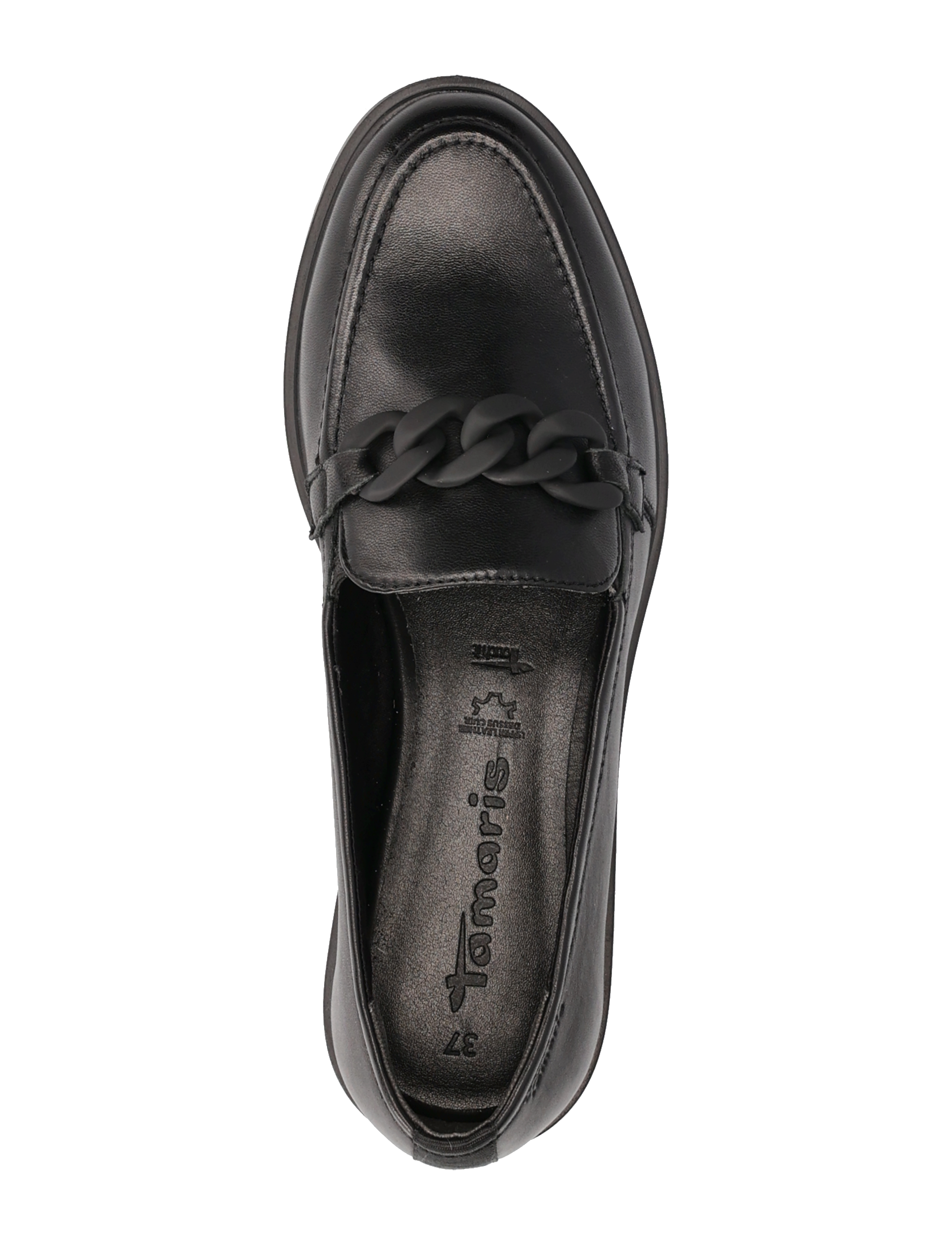 Tamaris - Women Slip-on - moetrendid - black leather - 3