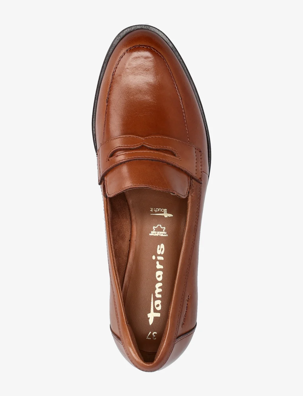 Tamaris - Women Slip-on - særlige begivenheder - cognac - 3