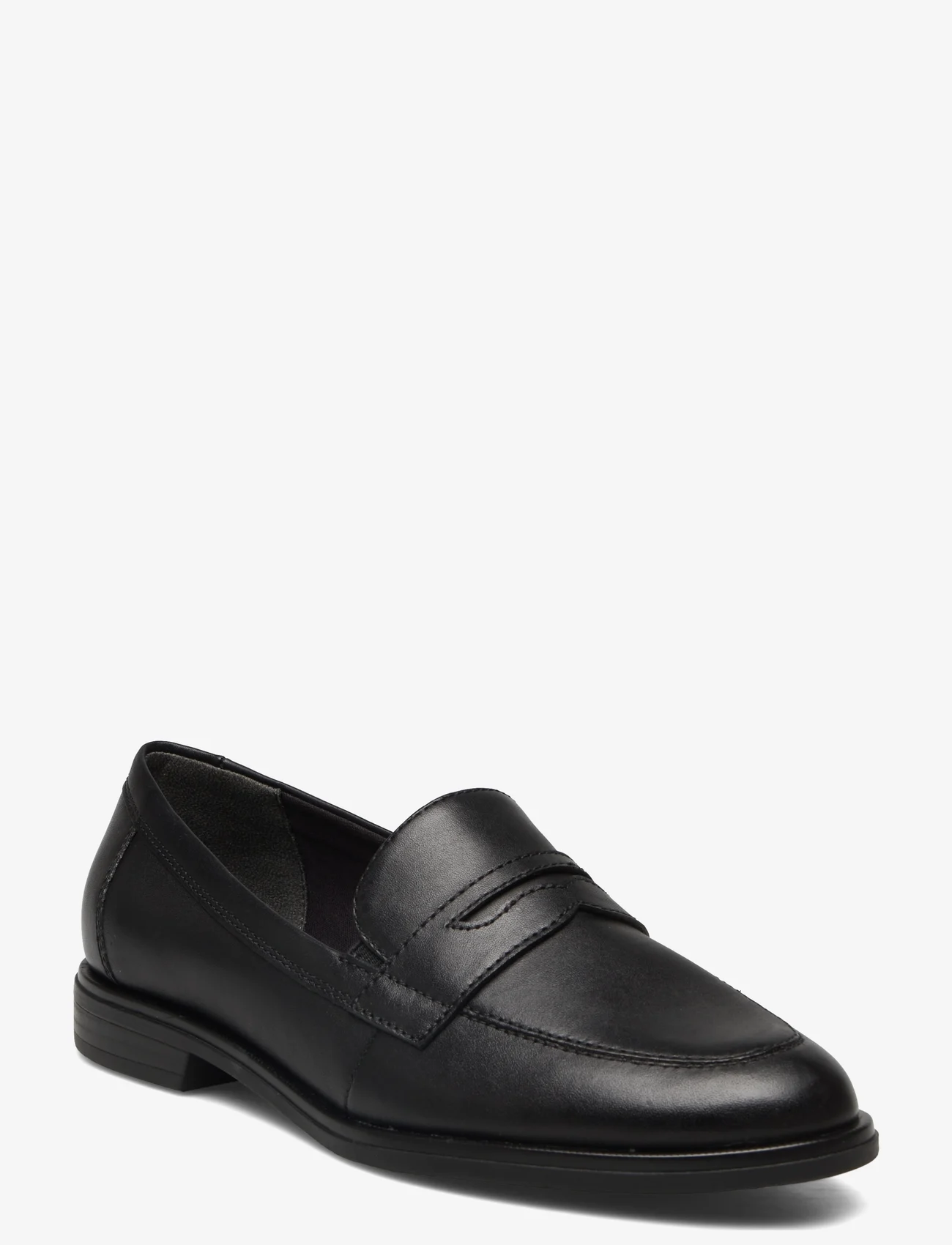 Tamaris - Women Slip-on - loafers - black leather - 0
