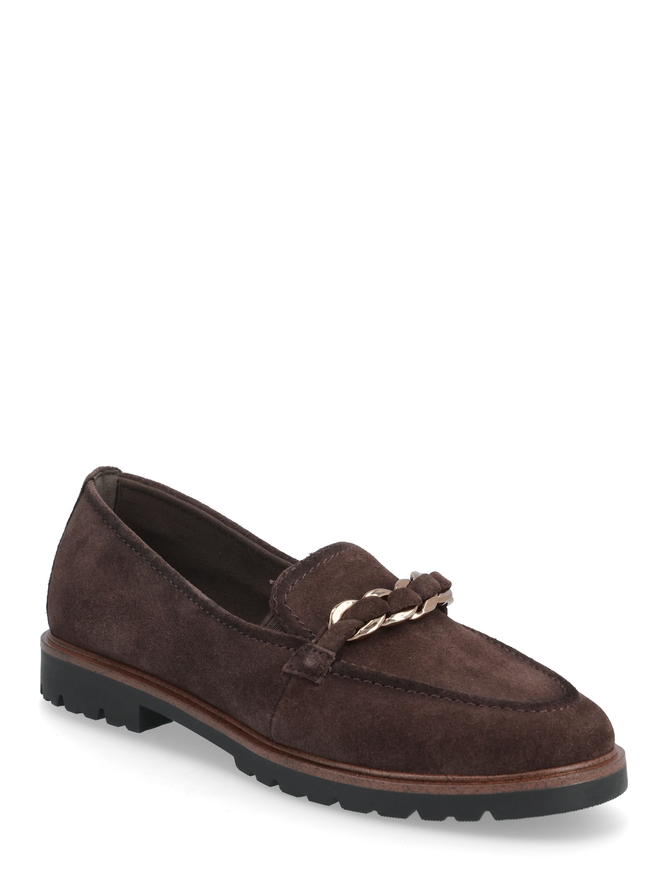 Tamaris Women Slip-On, Kvinder, Kædeloafers, Brun, Str: 42