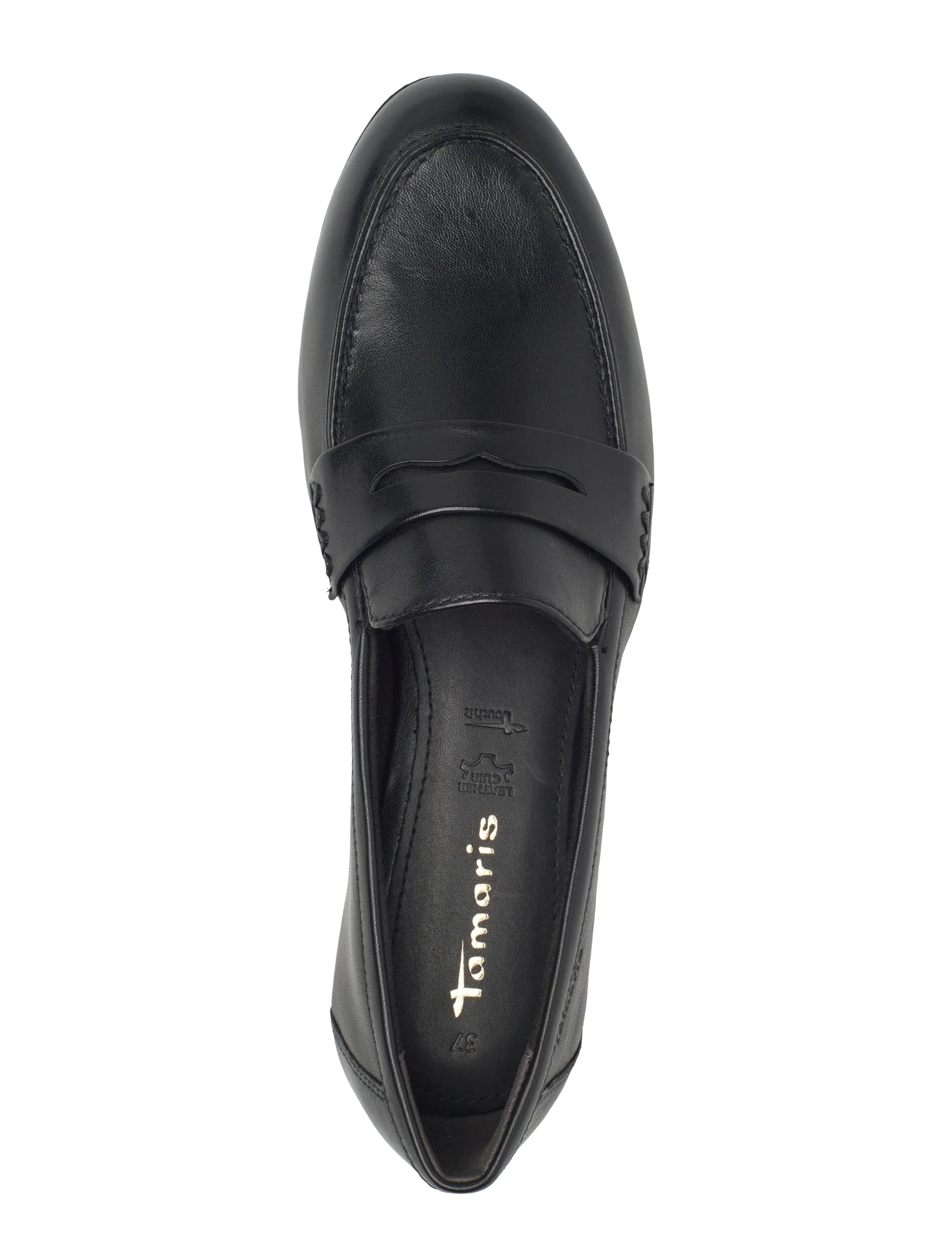 Tamaris - Women Slip-on - fashion trends - black leather - 3