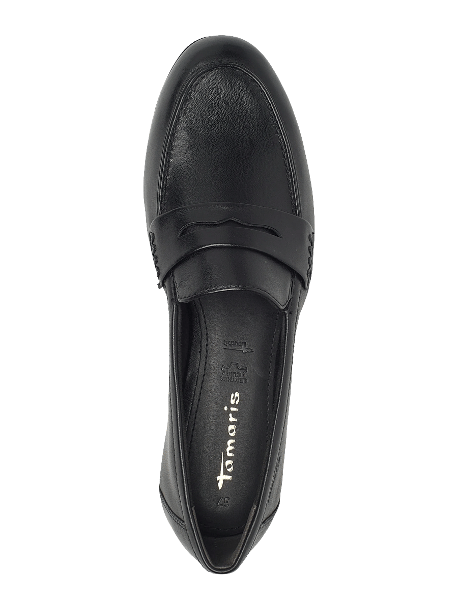 Tamaris - Women Slip-on - moetrendid - black leather - 3