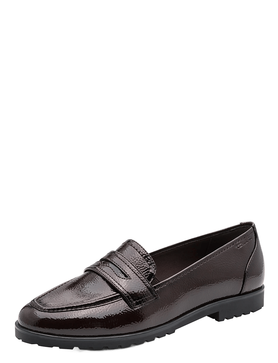 Tamaris - Women Slip-on - fashion trends - mocca patent - 0