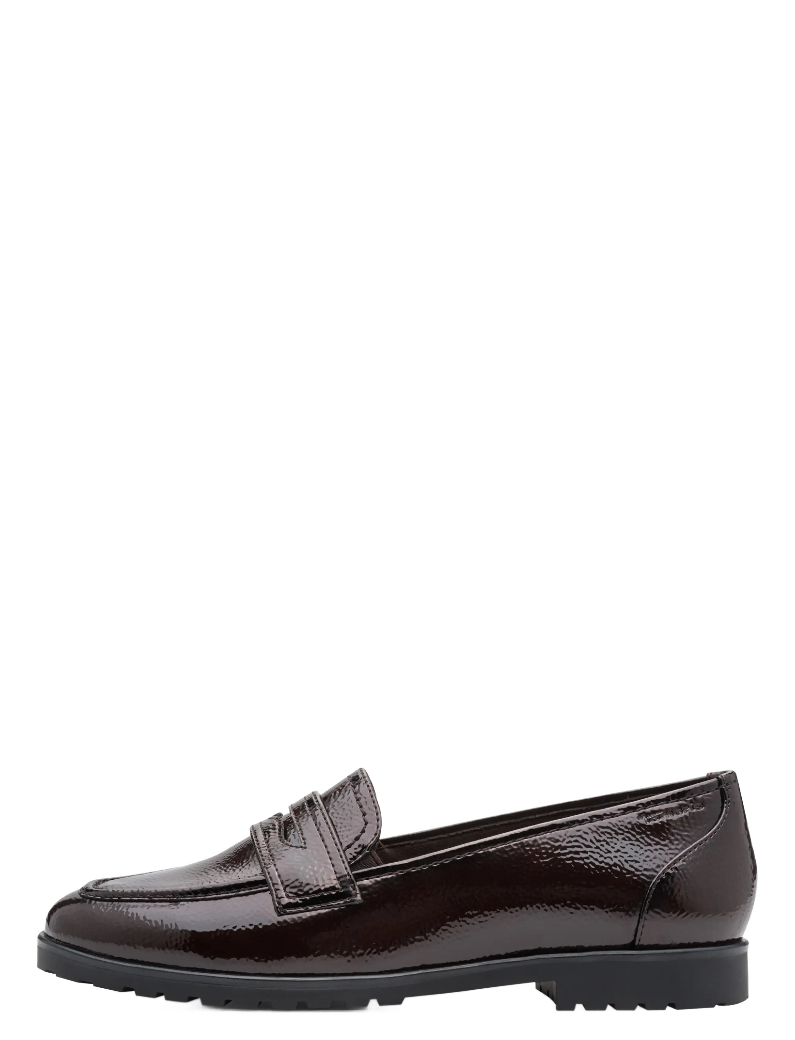 Tamaris - Women Slip-on - modetrender - mocca patent - 1