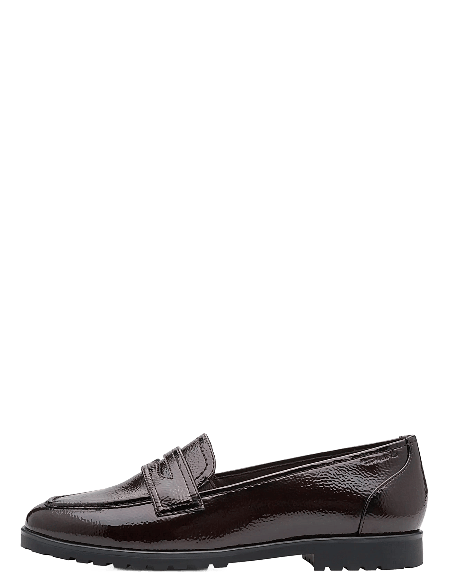 Tamaris - Women Slip-on - fashion trends - mocca patent - 1