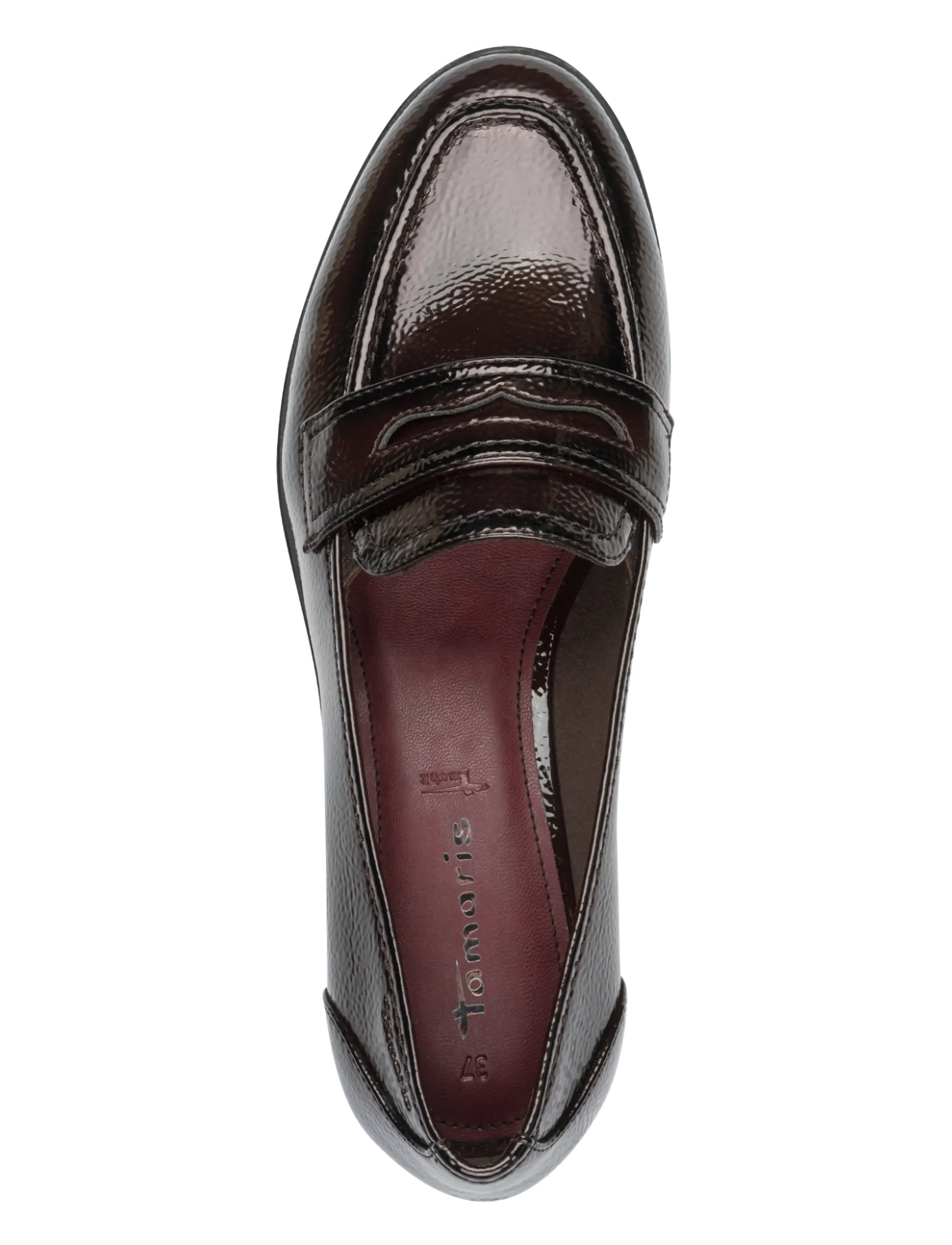 Tamaris - Women Slip-on - modetrender - mocca patent - 4