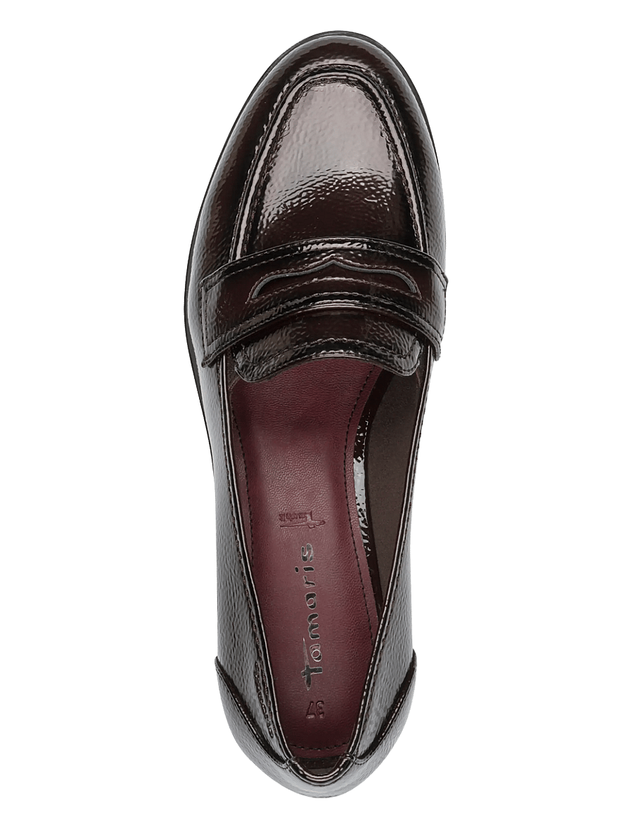 Tamaris - Women Slip-on - fashion trends - mocca patent - 4