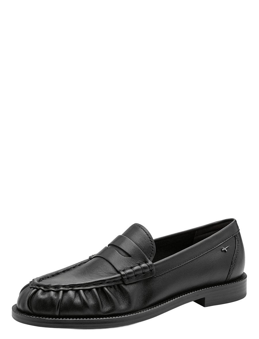 Tamaris - Women Slip-on - mode trends - black leather - 0