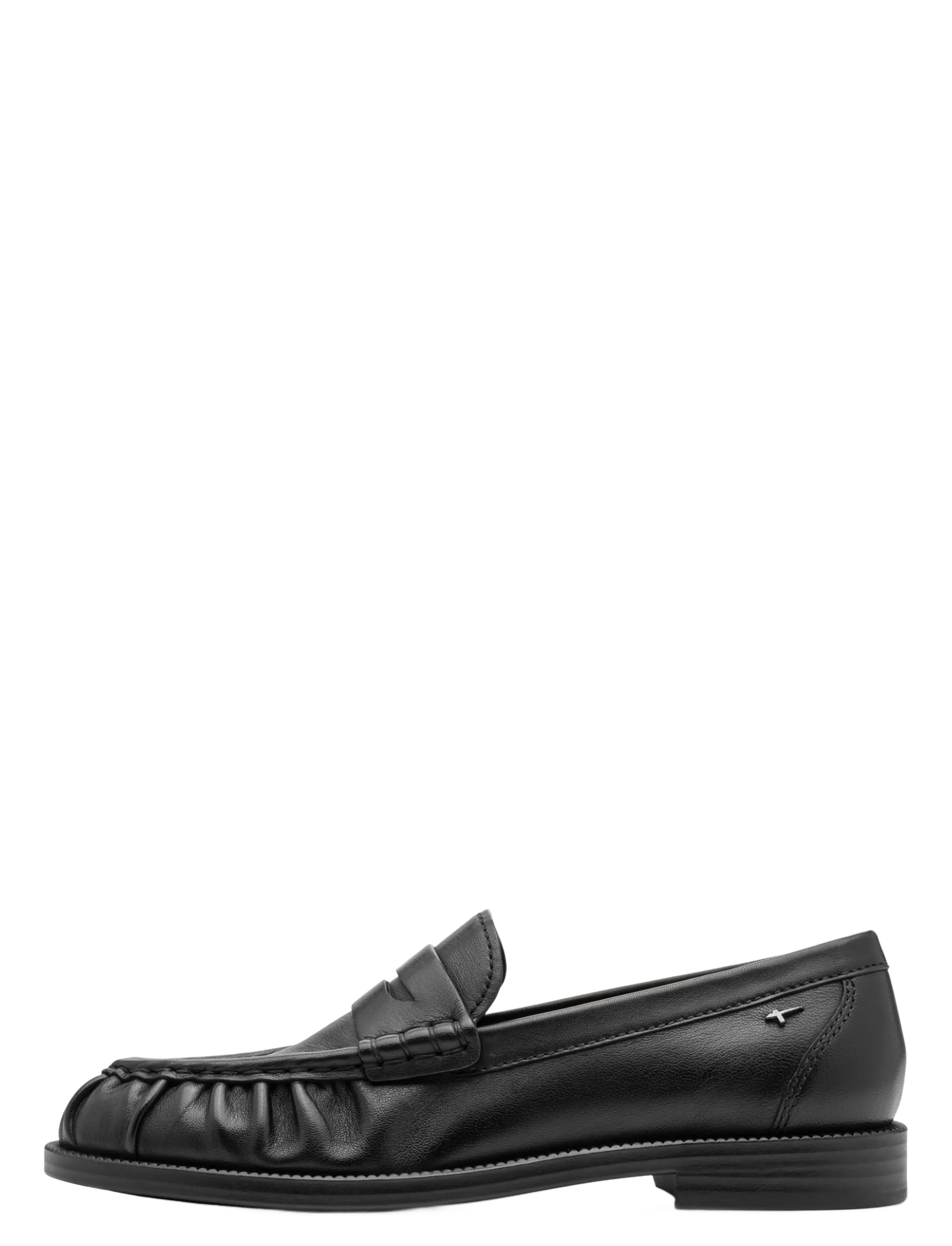 Tamaris - Women Slip-on - mode trends - black leather - 1
